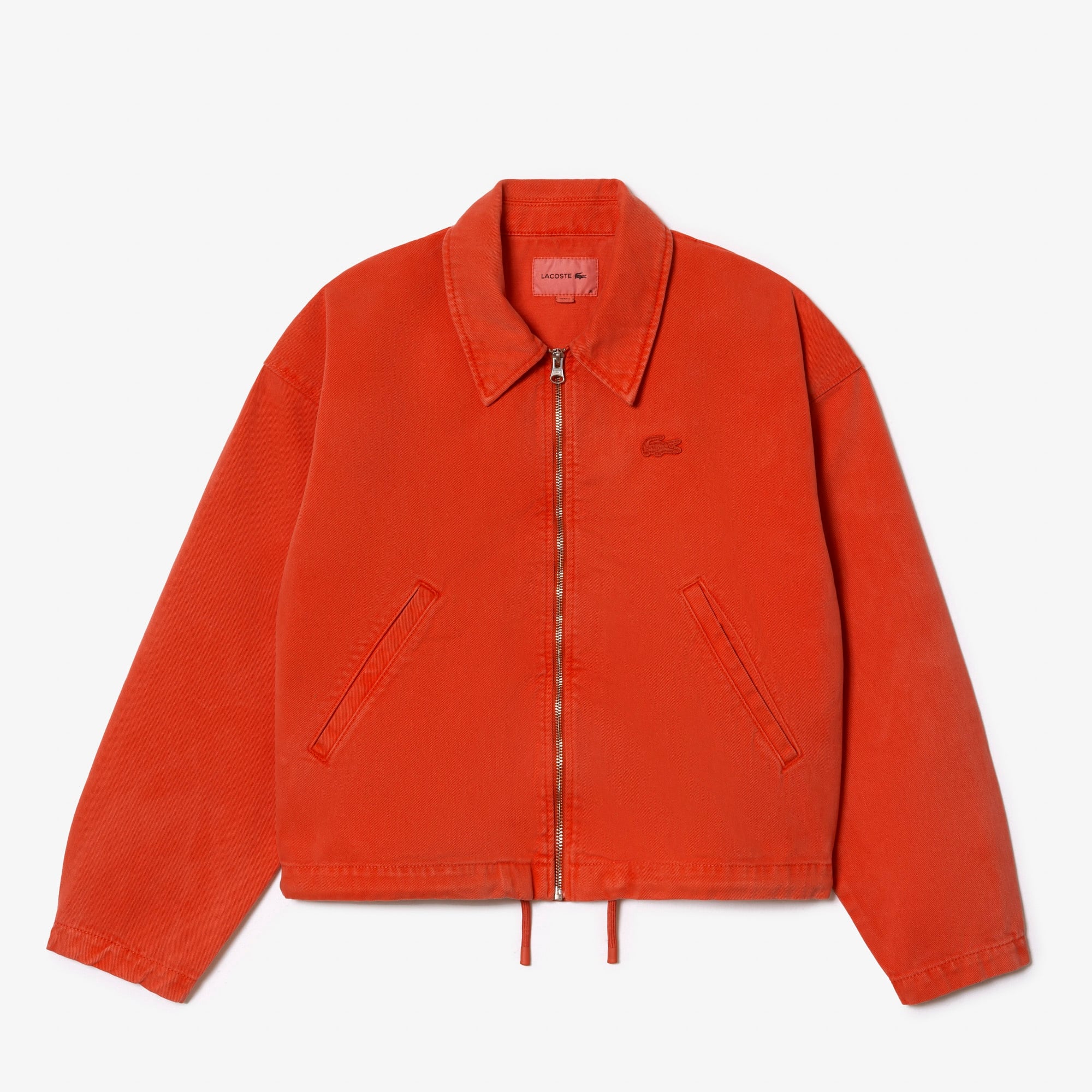 Lacoste Kadın Denim Kırmızı Ceket