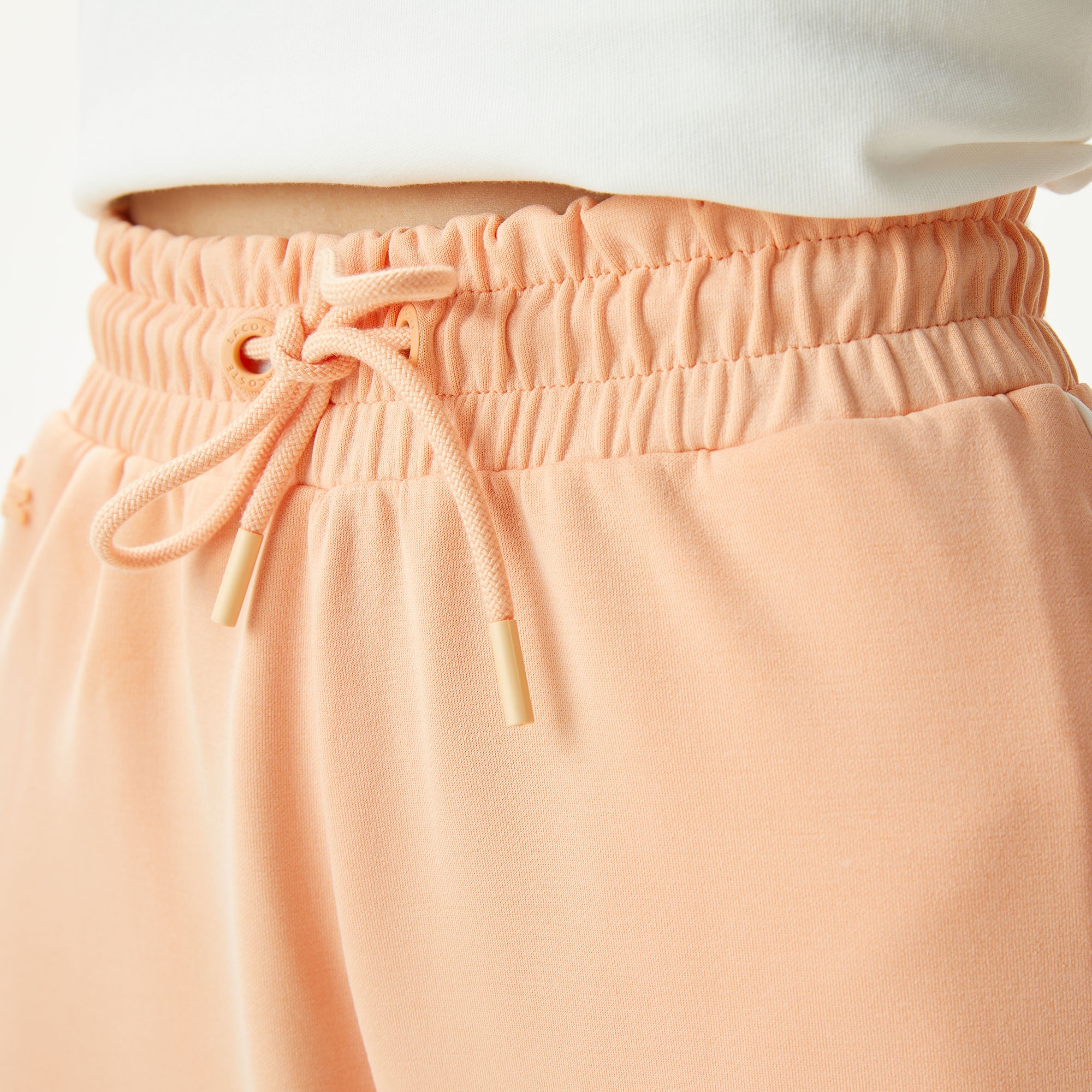 Lacoste Kadın Flare Fit Turuncu Eşofman Altı