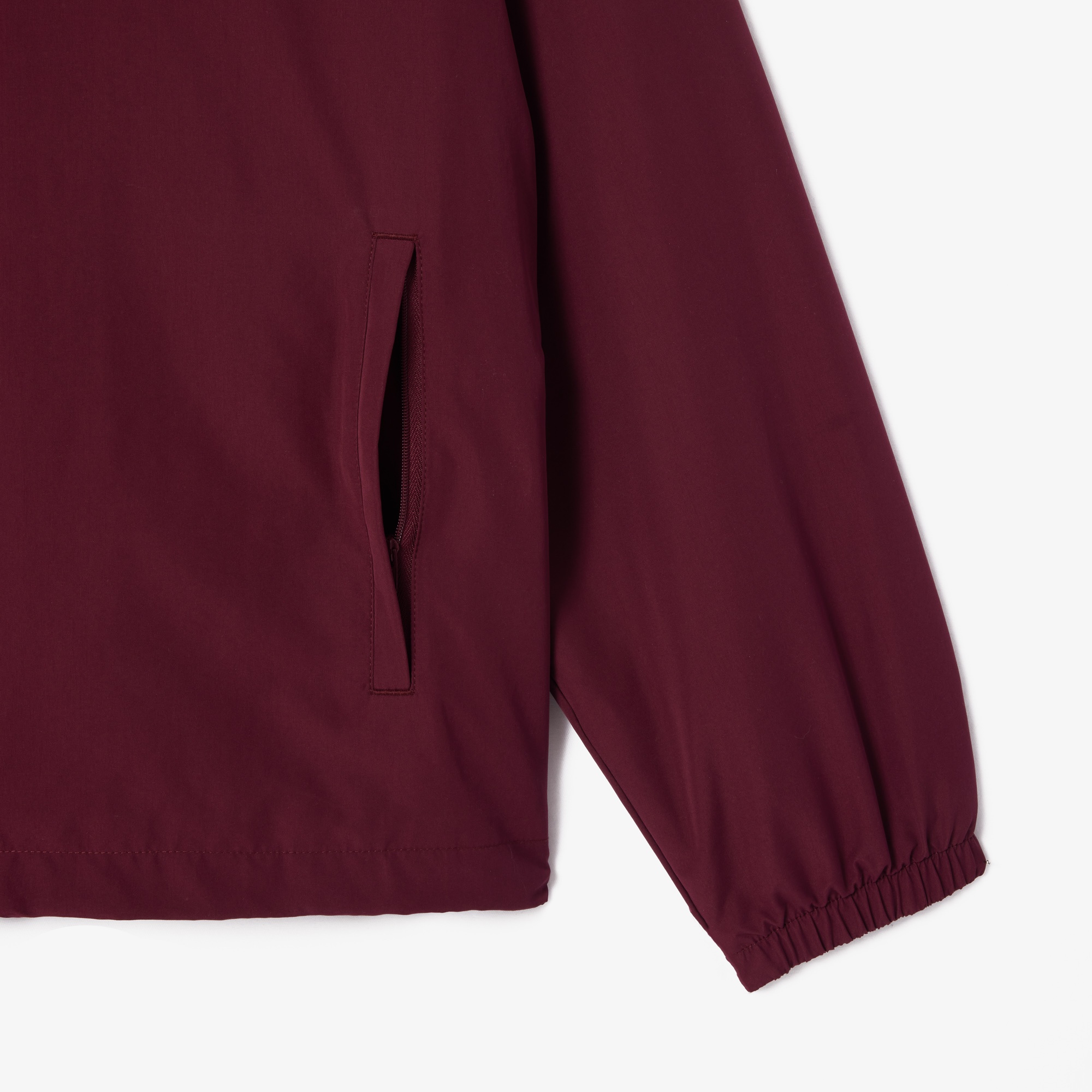 Lacoste Erkek Kapüşonlu Bordo Mont