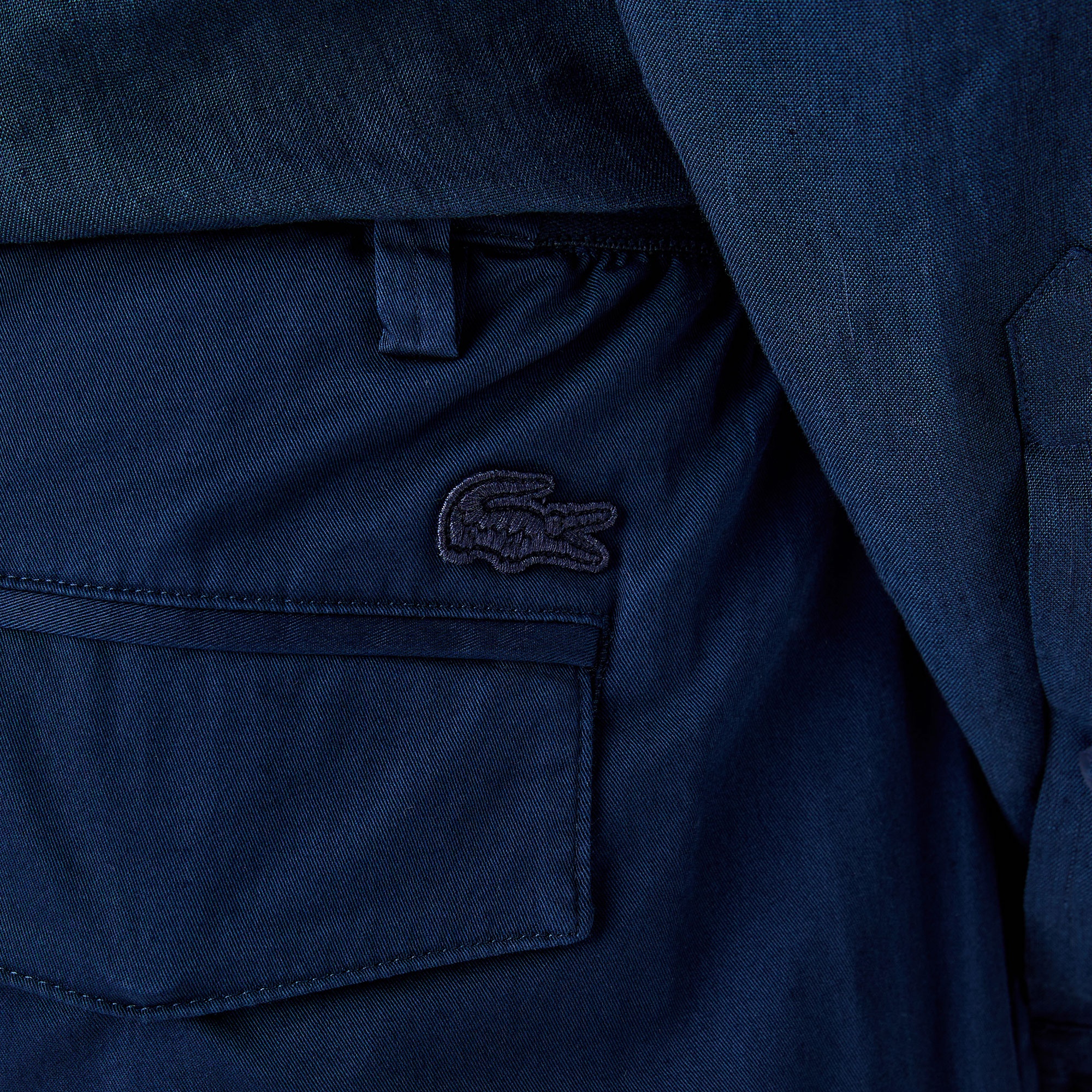 Lacoste Erkek Tapered Fit Chino Lacivert Pantolon