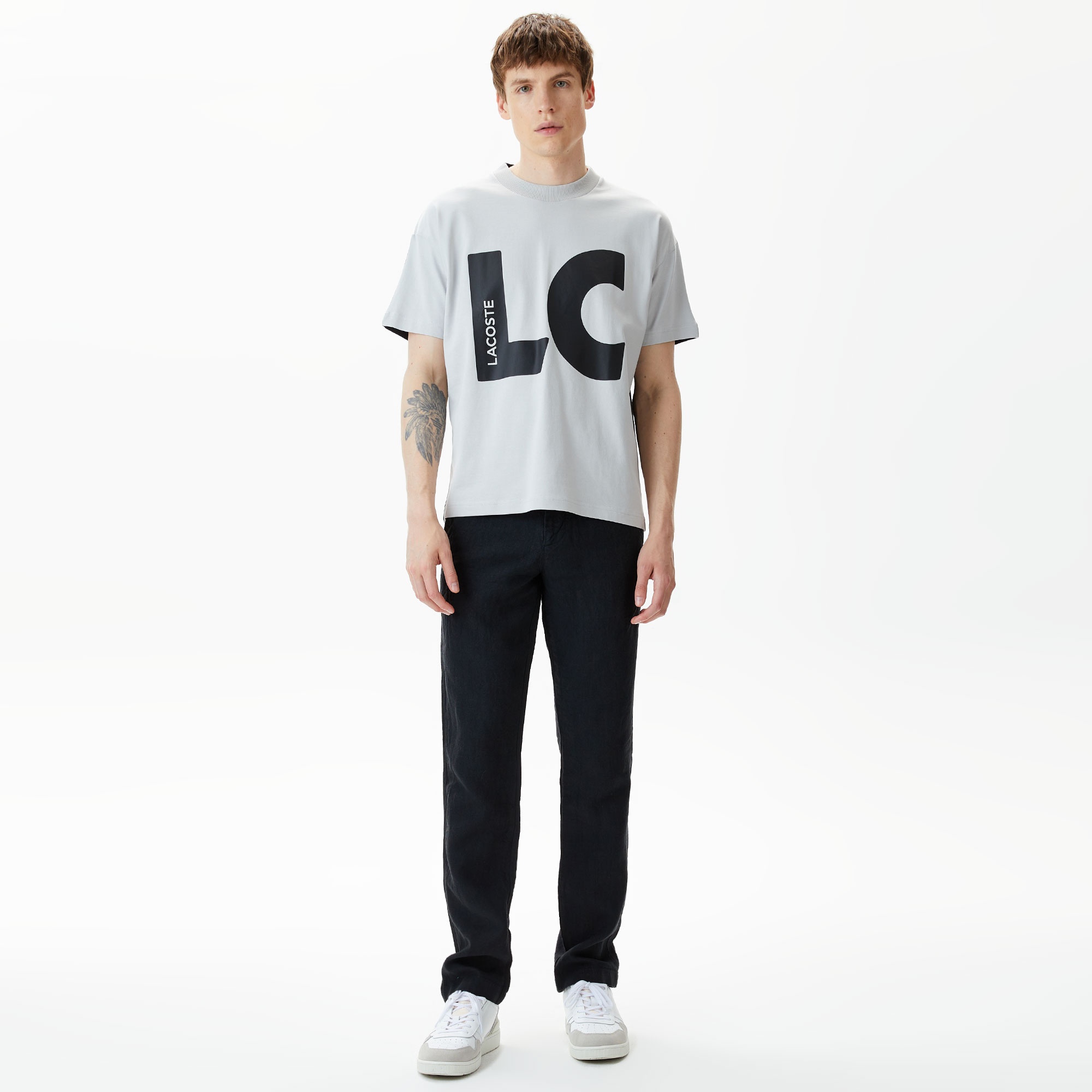 Lacoste Erkek Slim Fit Chino Siyah Pantolon