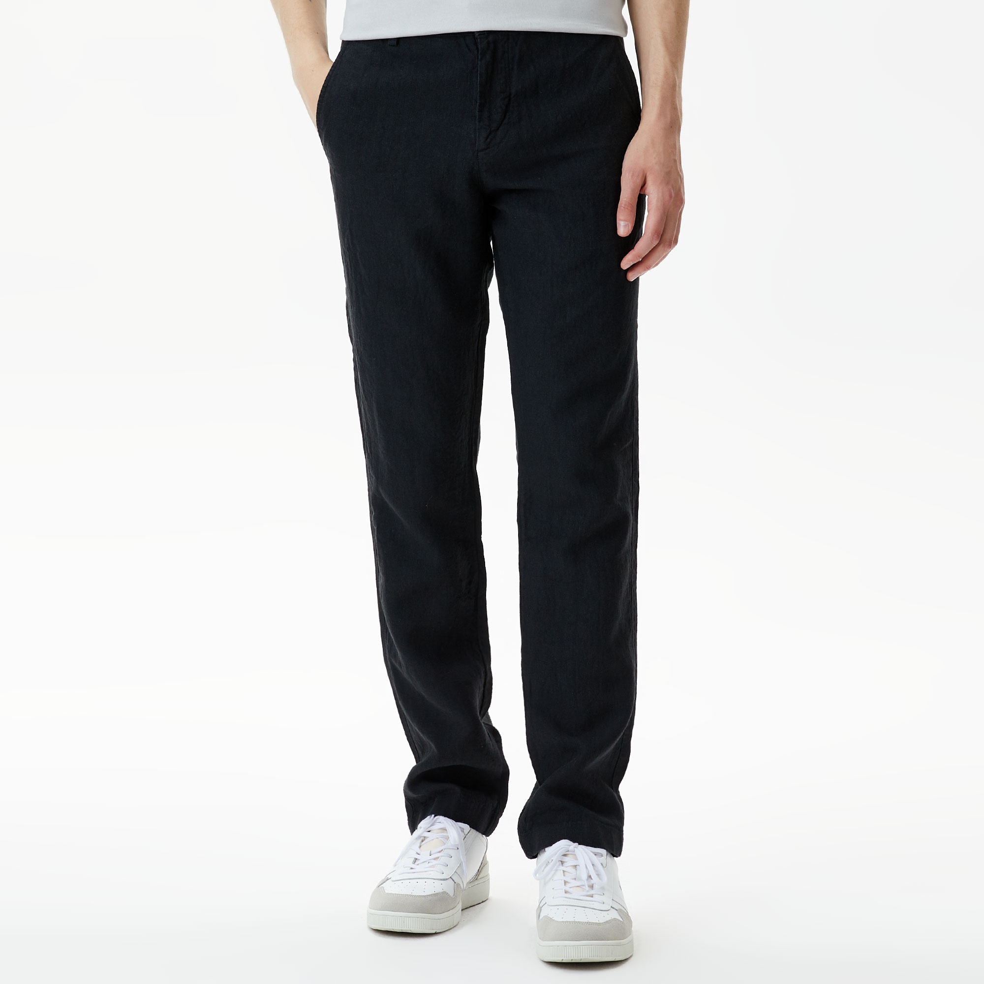 Lacoste Erkek Slim Fit Chino Siyah Pantolon
