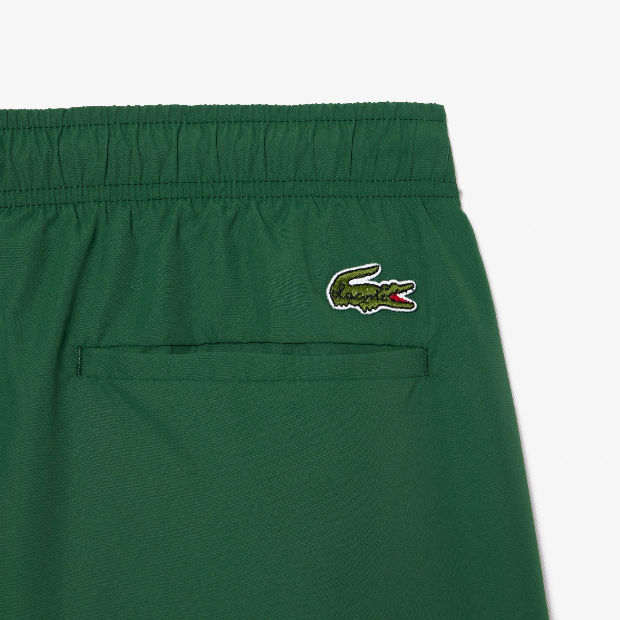 Lacoste Erkek Baskılı Yeşil Mayo Şort