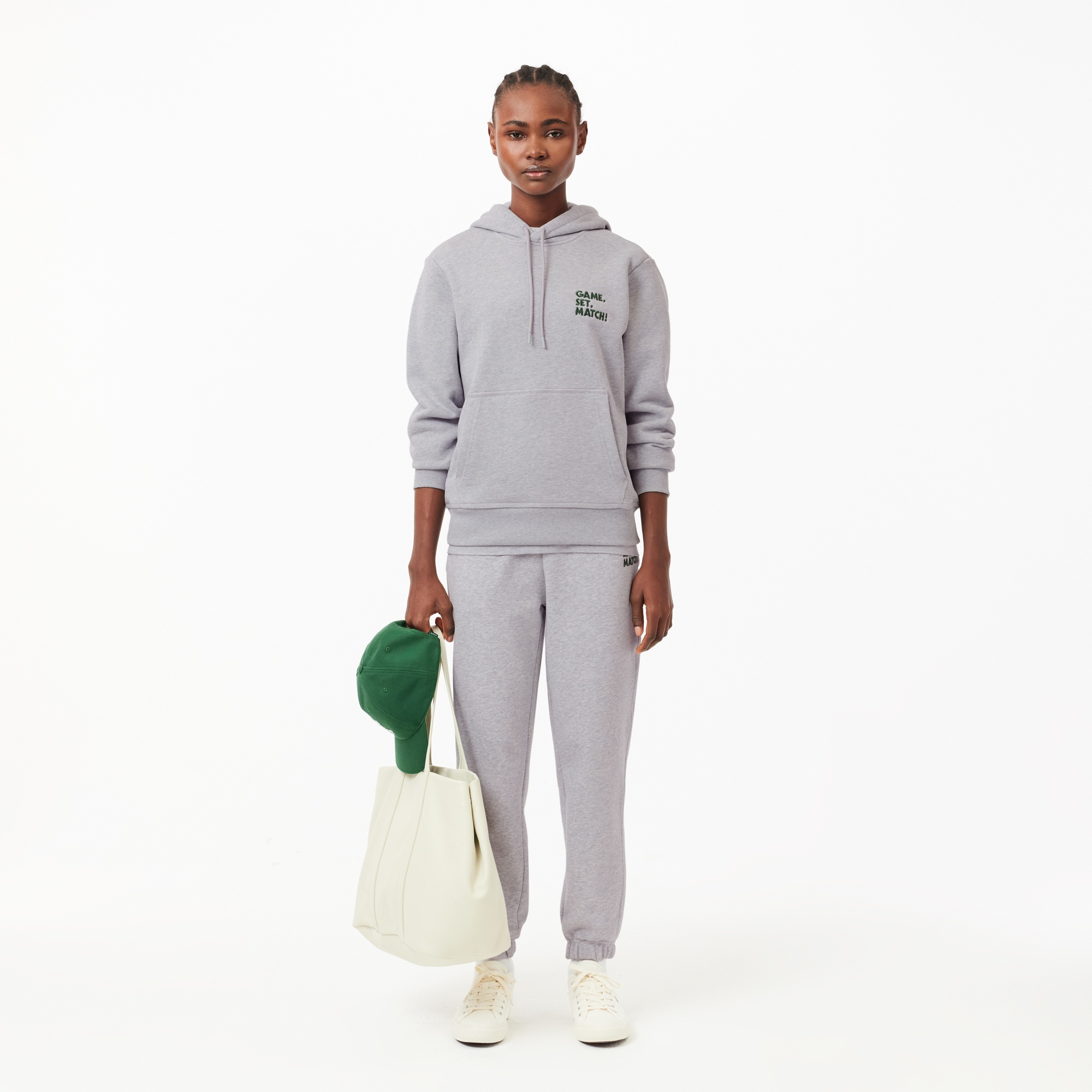 Lacoste Unisex Relaxed Fit Gri Eşofman Altı