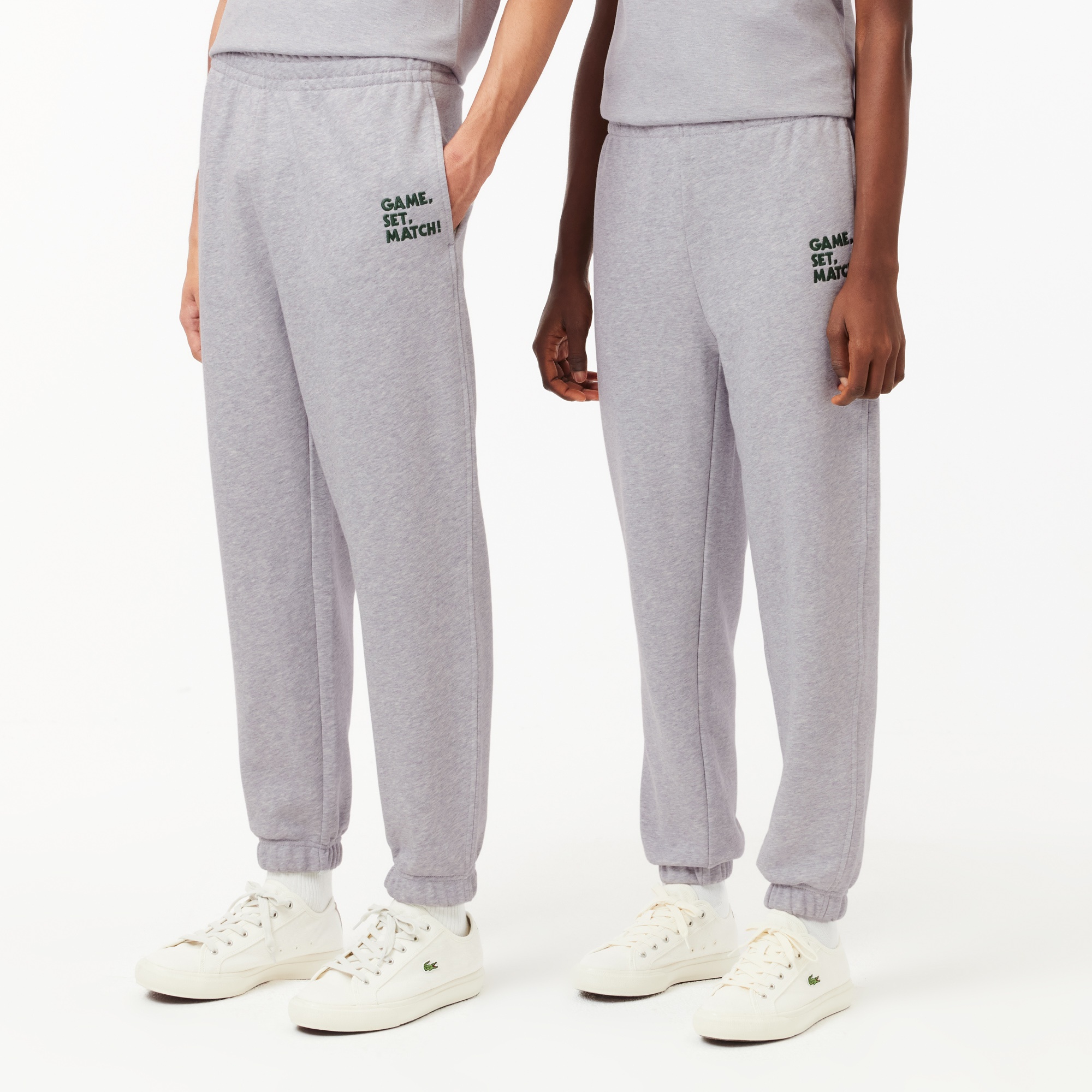 Lacoste Unisex Relaxed Fit Gri Eşofman Altı