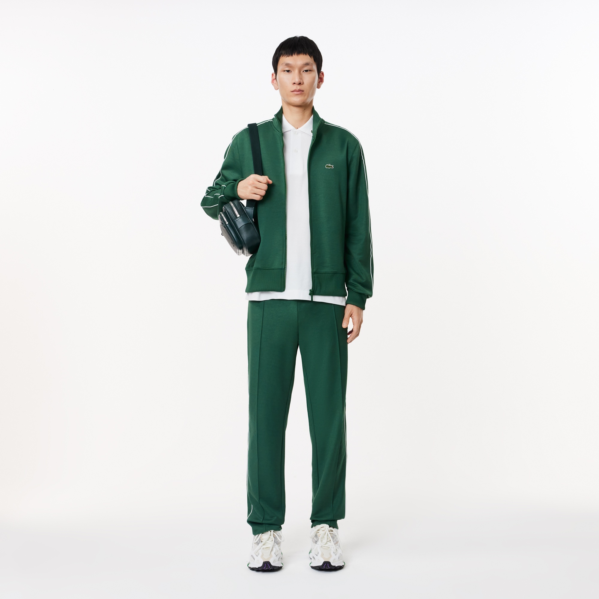 Lacoste L.12.12 Erkek Classic Fit Organik Pamuk Beyaz Polo