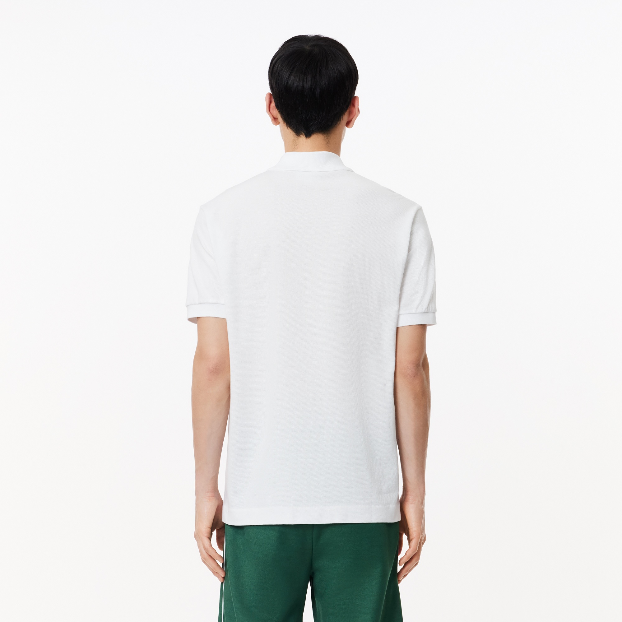 Lacoste L.12.12 Erkek Classic Fit Organik Pamuk Beyaz Polo