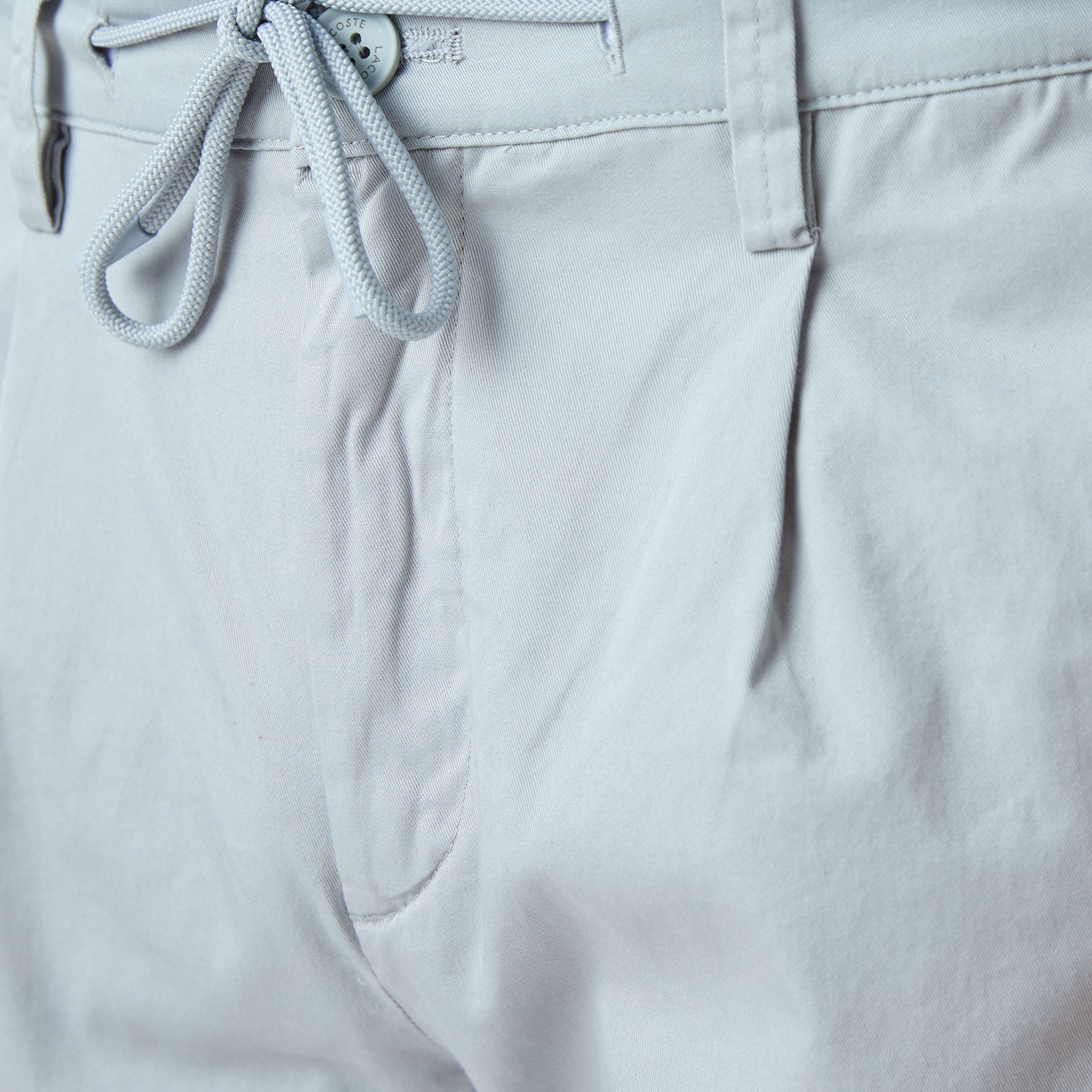 Lacoste Erkek Tapered Fit Chino Gri Pantolon