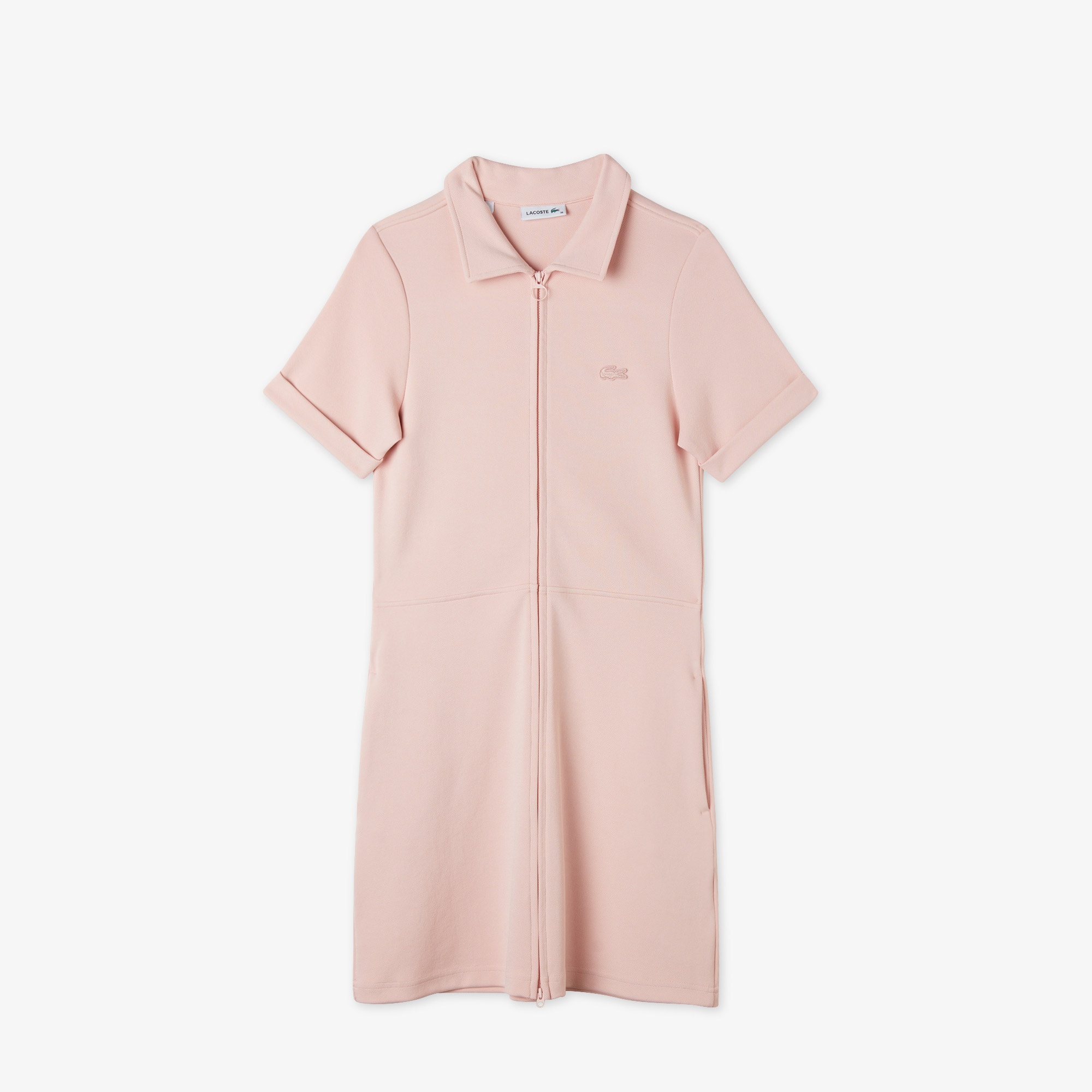 Lacoste Kadın Straight Fit Pembe Elbise