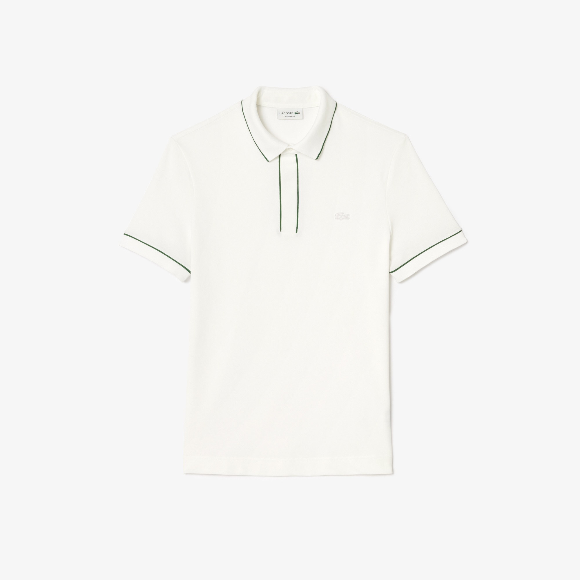 Lacoste Erkek Regular Fit Organik Pamuk Beyaz Polo