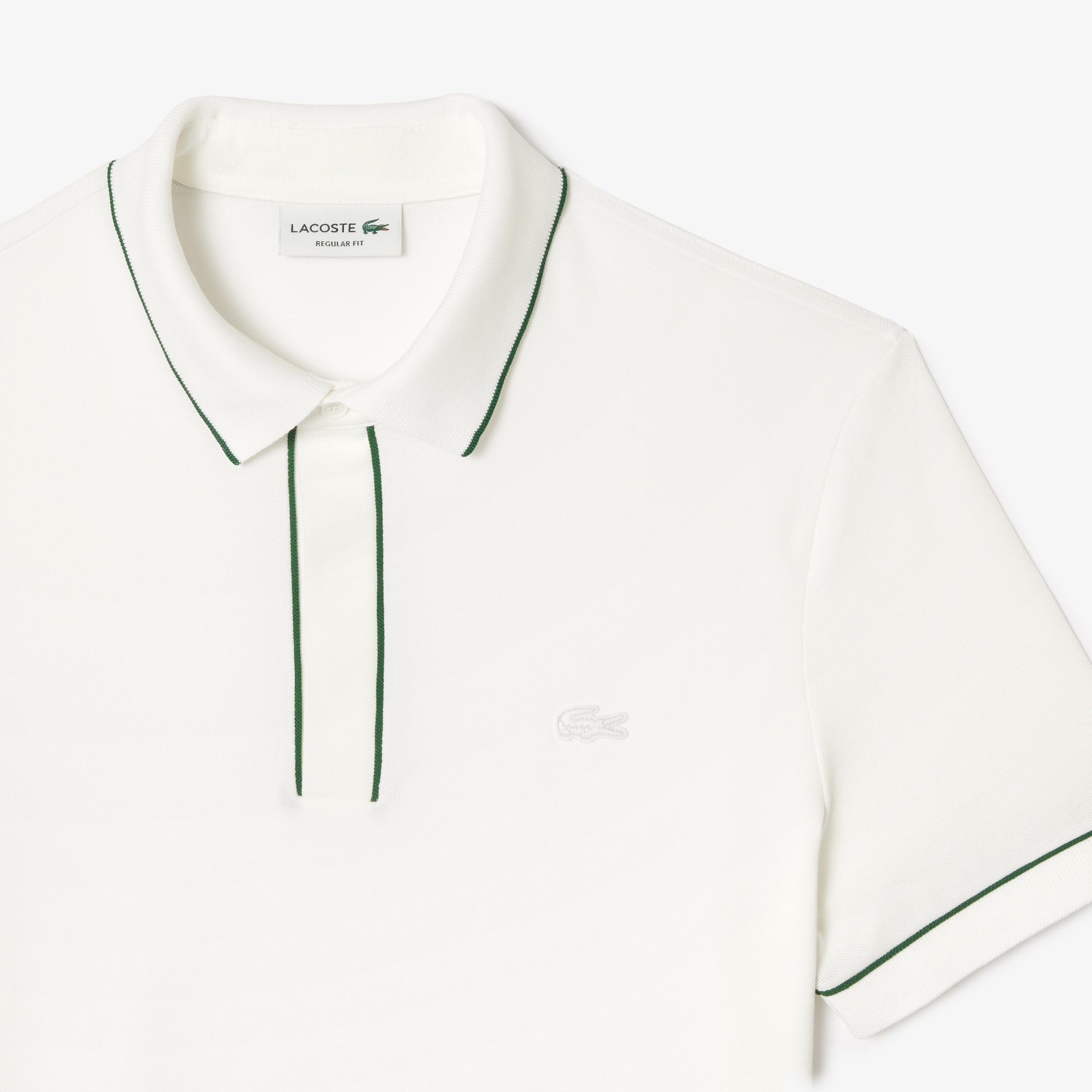 Lacoste Erkek Regular Fit Organik Pamuk Beyaz Polo