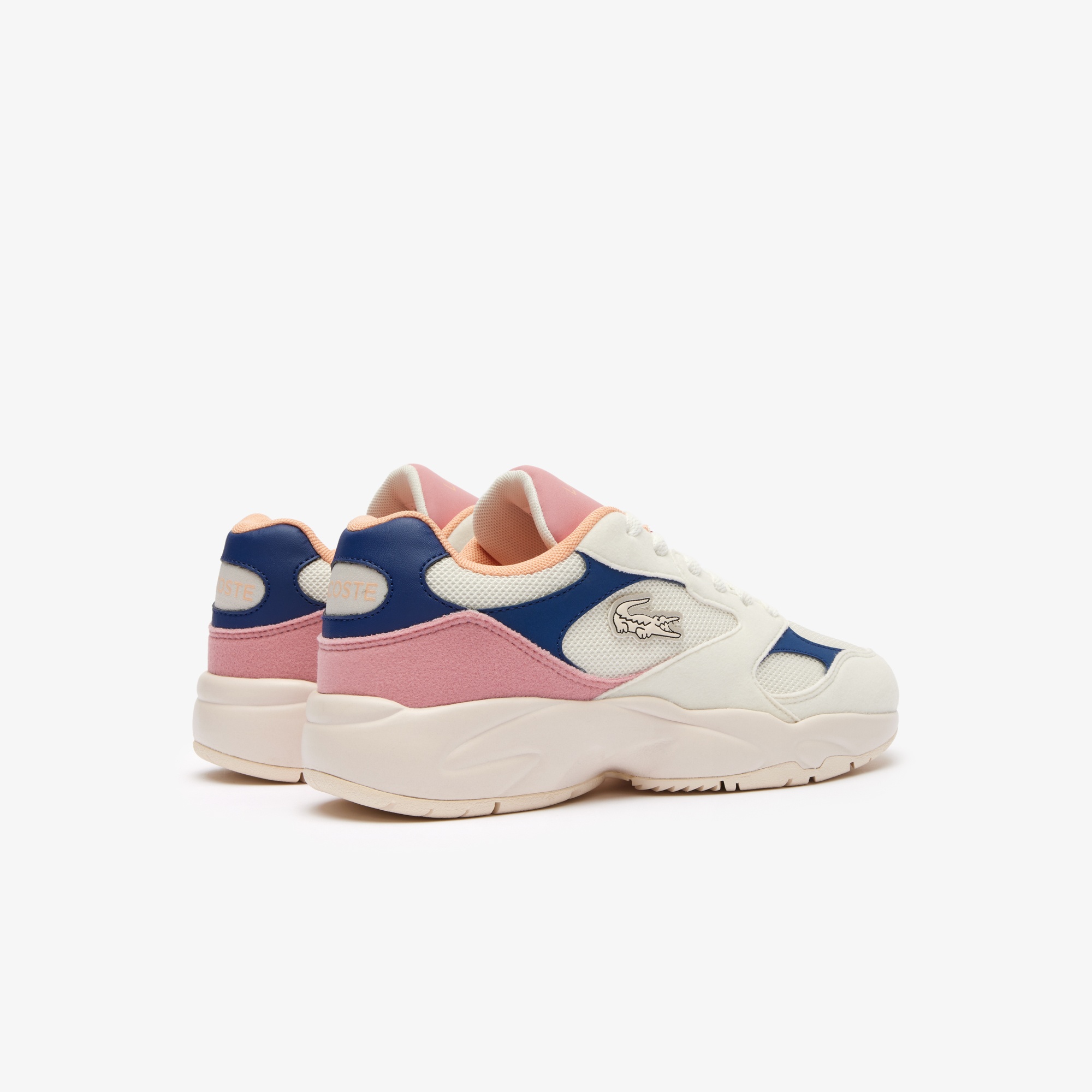 Lacoste Storm 96 Lo Vintage Çocuk Krem Sneaker