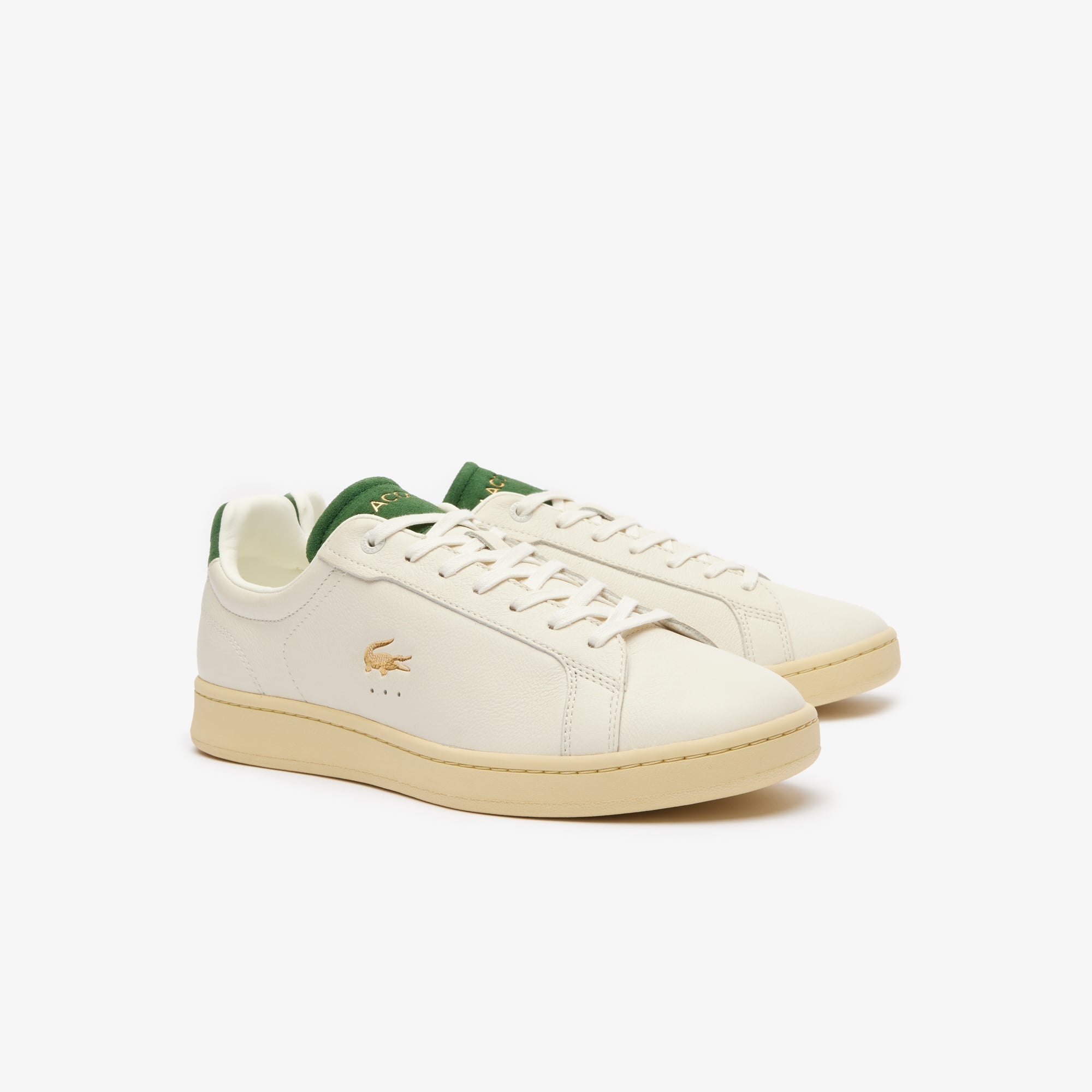 Lacoste Carnaby Pro Erkek Bej Sneaker