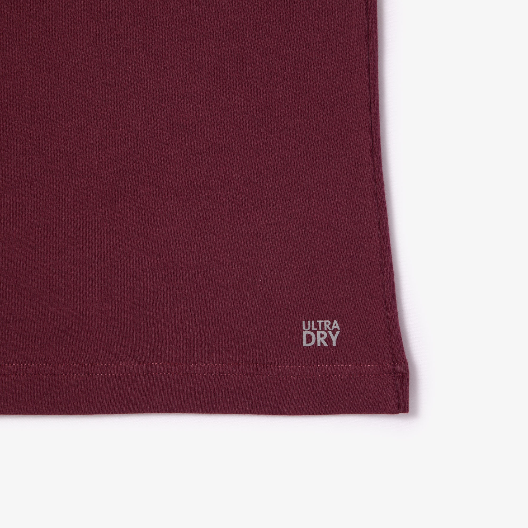 Lacoste Erkek Regular Fit Bisiklet Yaka Baskılı Bordo T-Shirt