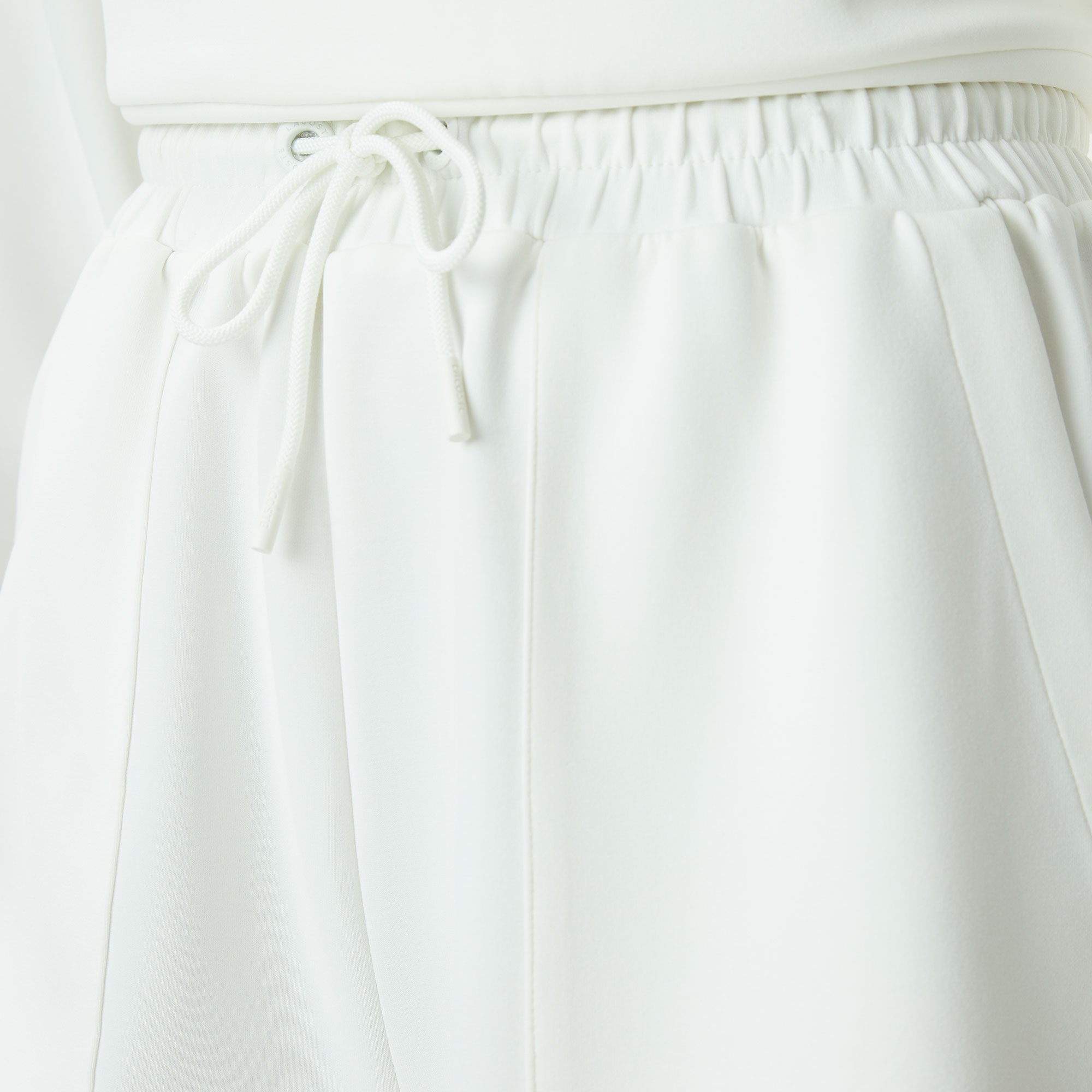 Lacoste Kadın Regular Fit Beyaz Şort