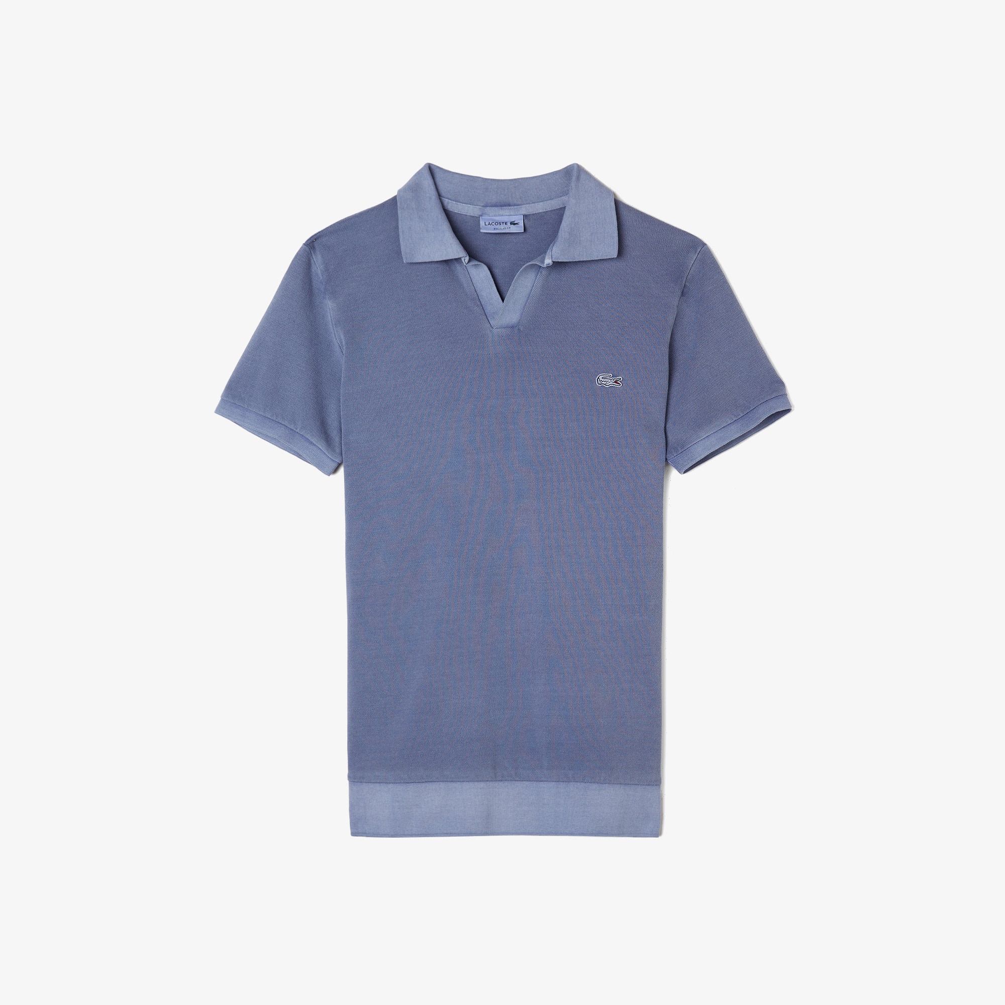 Lacoste Erkek Regular Fit V yaka Mavi Polo