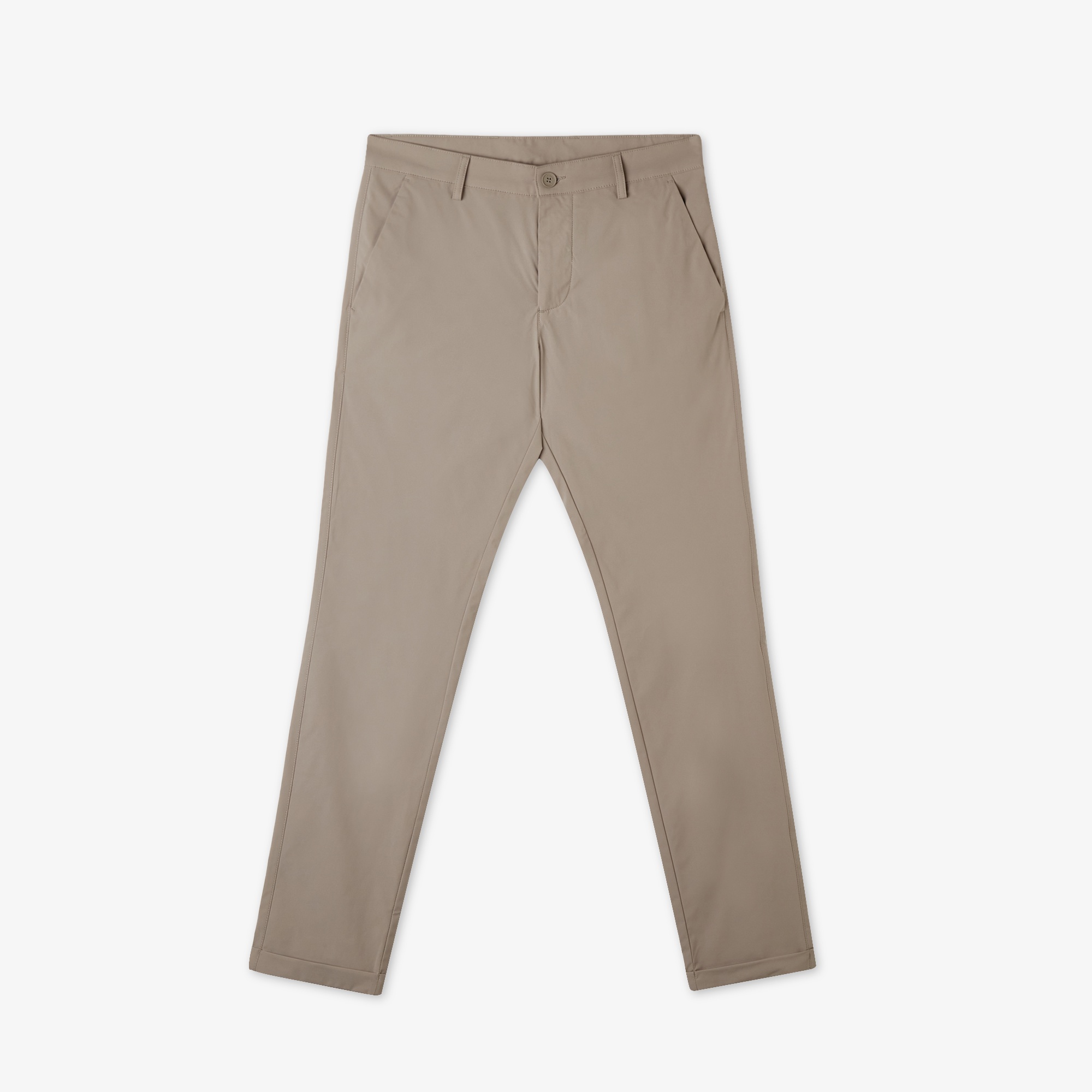 Lacoste Erkek Slim Fit Chino Gri Pantolon