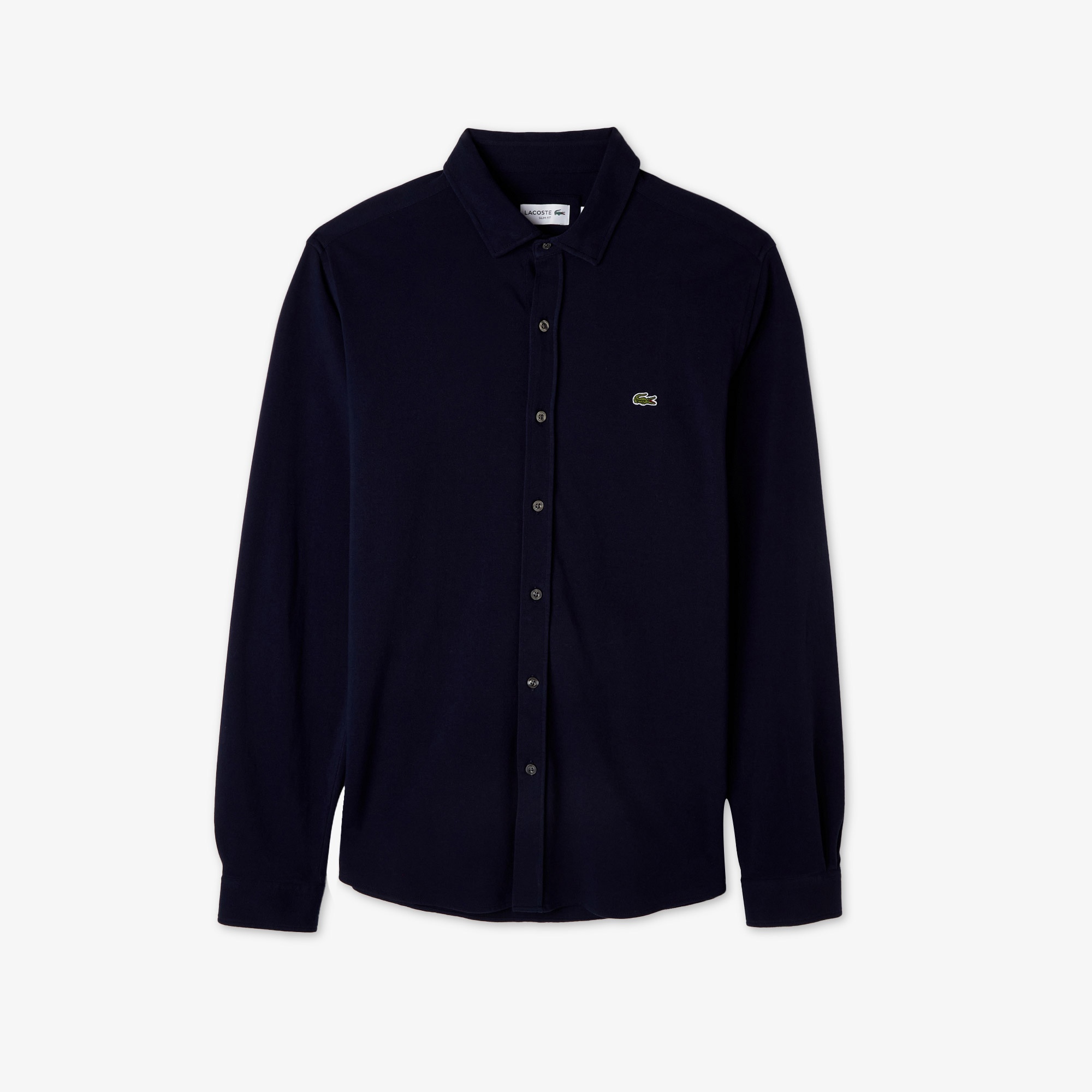 Lacoste Erkek Slim Fit Lacivert Gömlek