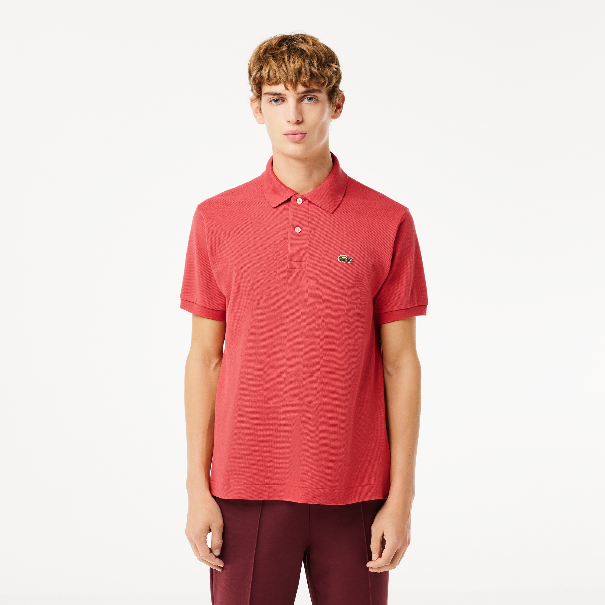 Lacoste L.12.12 Erkek Classic Fit Pembe Polo