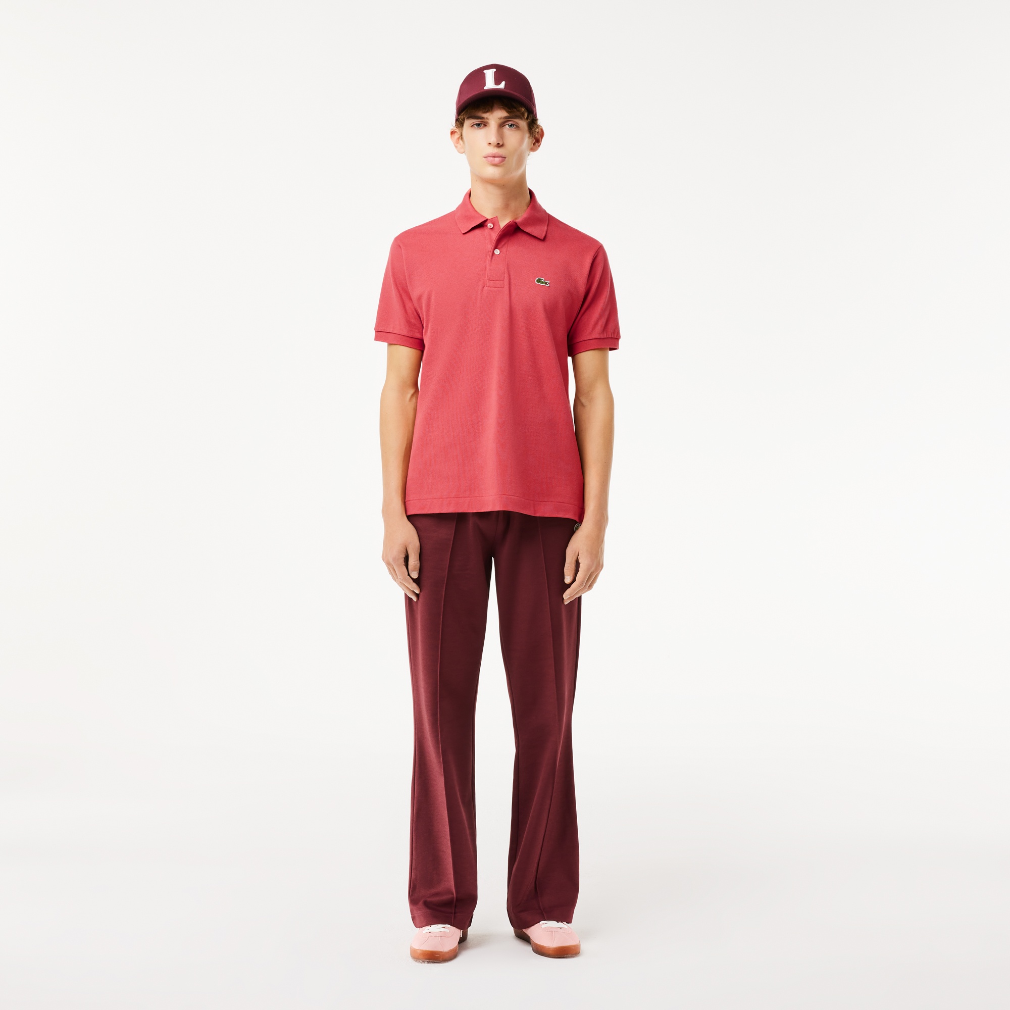 Lacoste L.12.12 Erkek Classic Fit Pembe Polo
