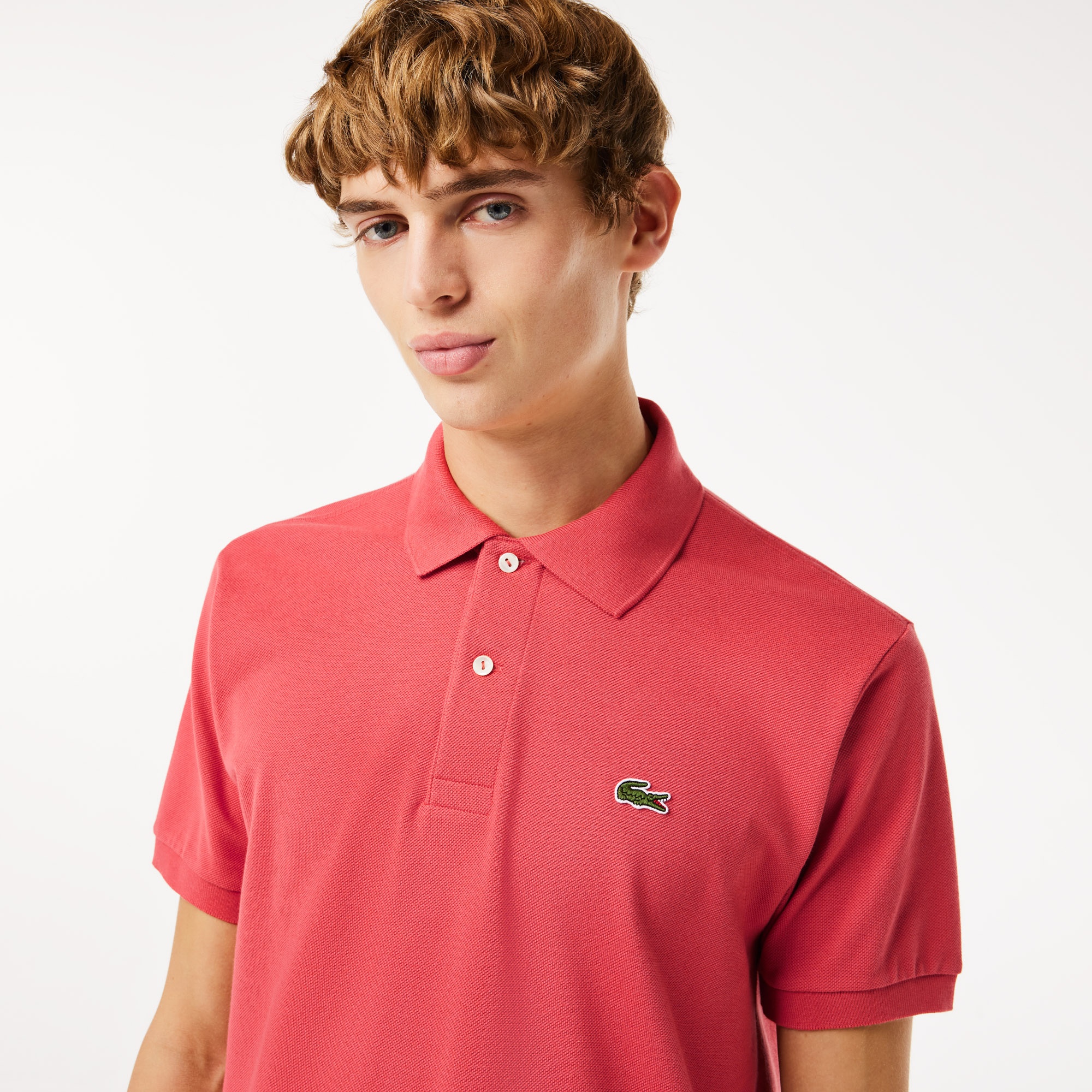 Lacoste L.12.12 Erkek Classic Fit Pembe Polo