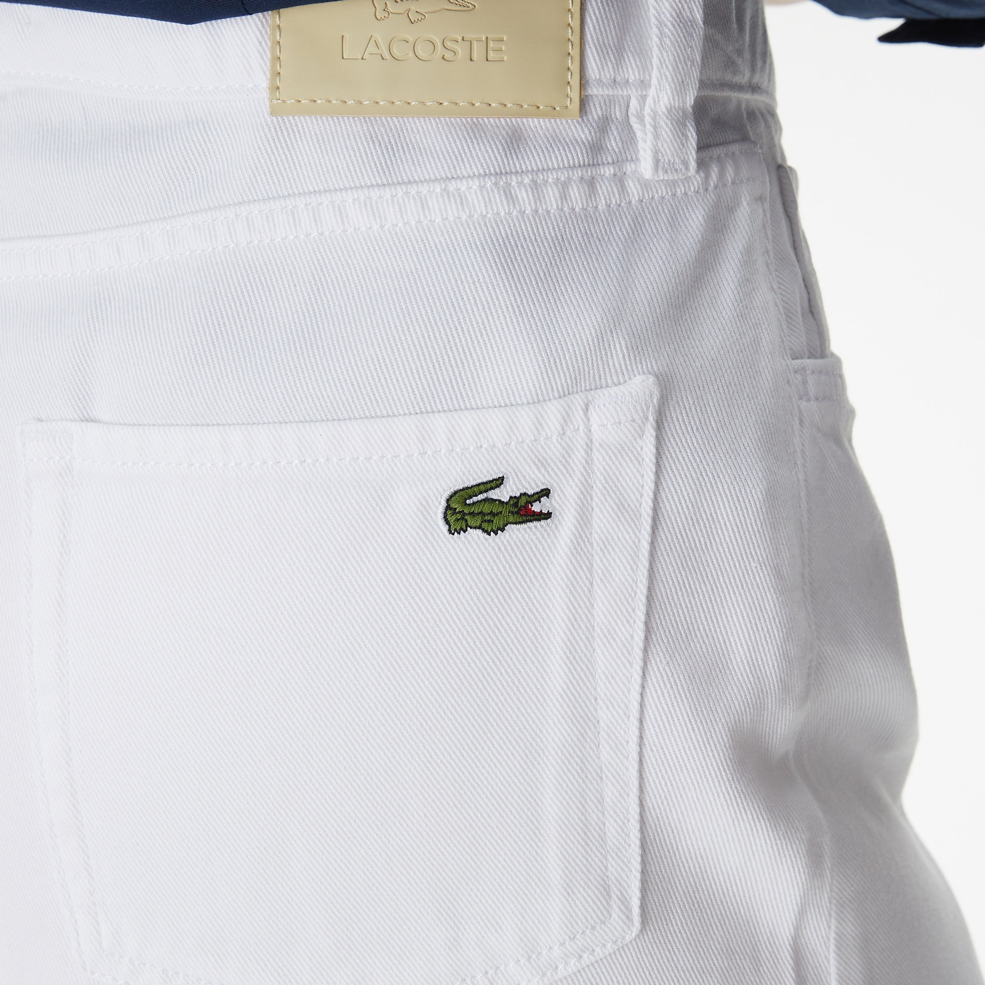 Lacoste Kadın Regular Fit Beyaz Etek