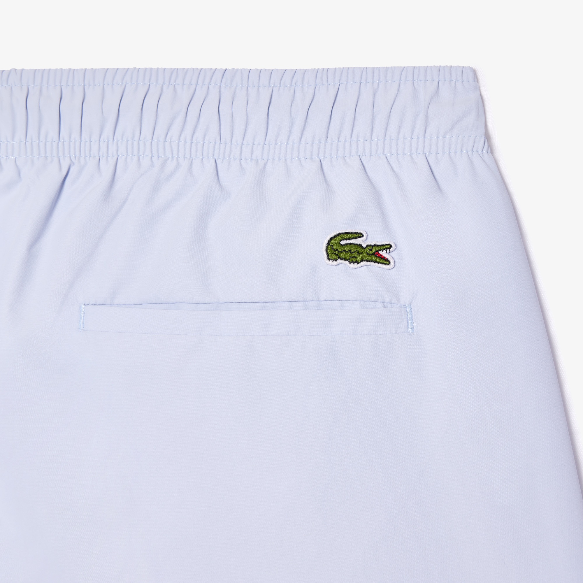 Lacoste Erkek Baskılı Mavi Mayo Şort