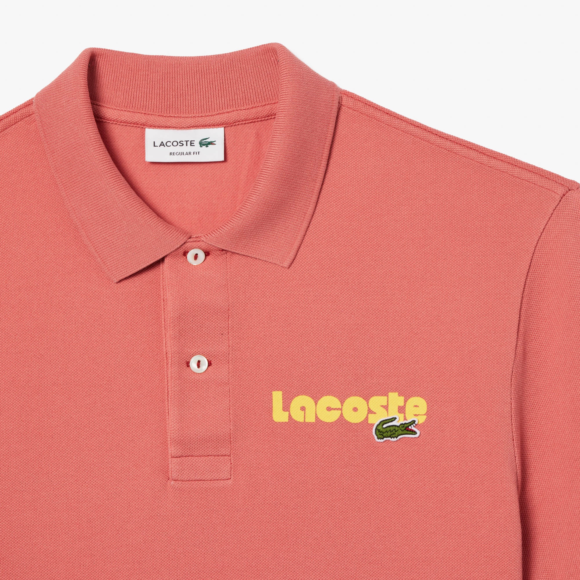 Lacoste Erkek Regular Fit Baskılı Kırmızı Polo