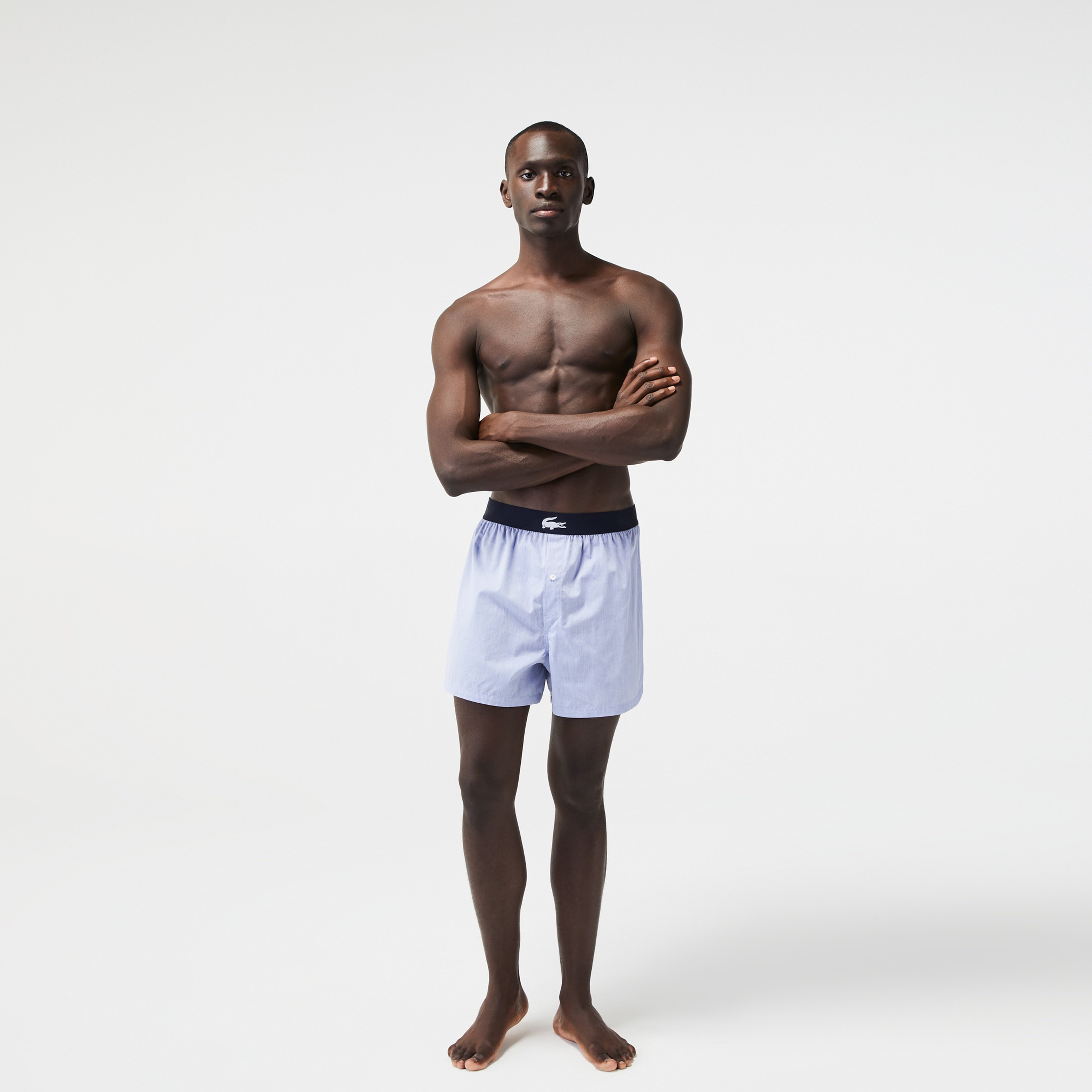 Erkek Desenli 3'lü Renkli Boxer