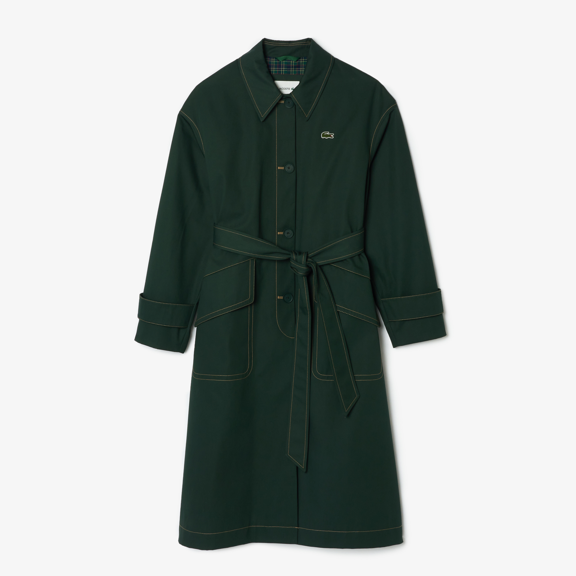Lacoste Kadın Yeşil Trençkot BF6926-YZP | Lacoste
