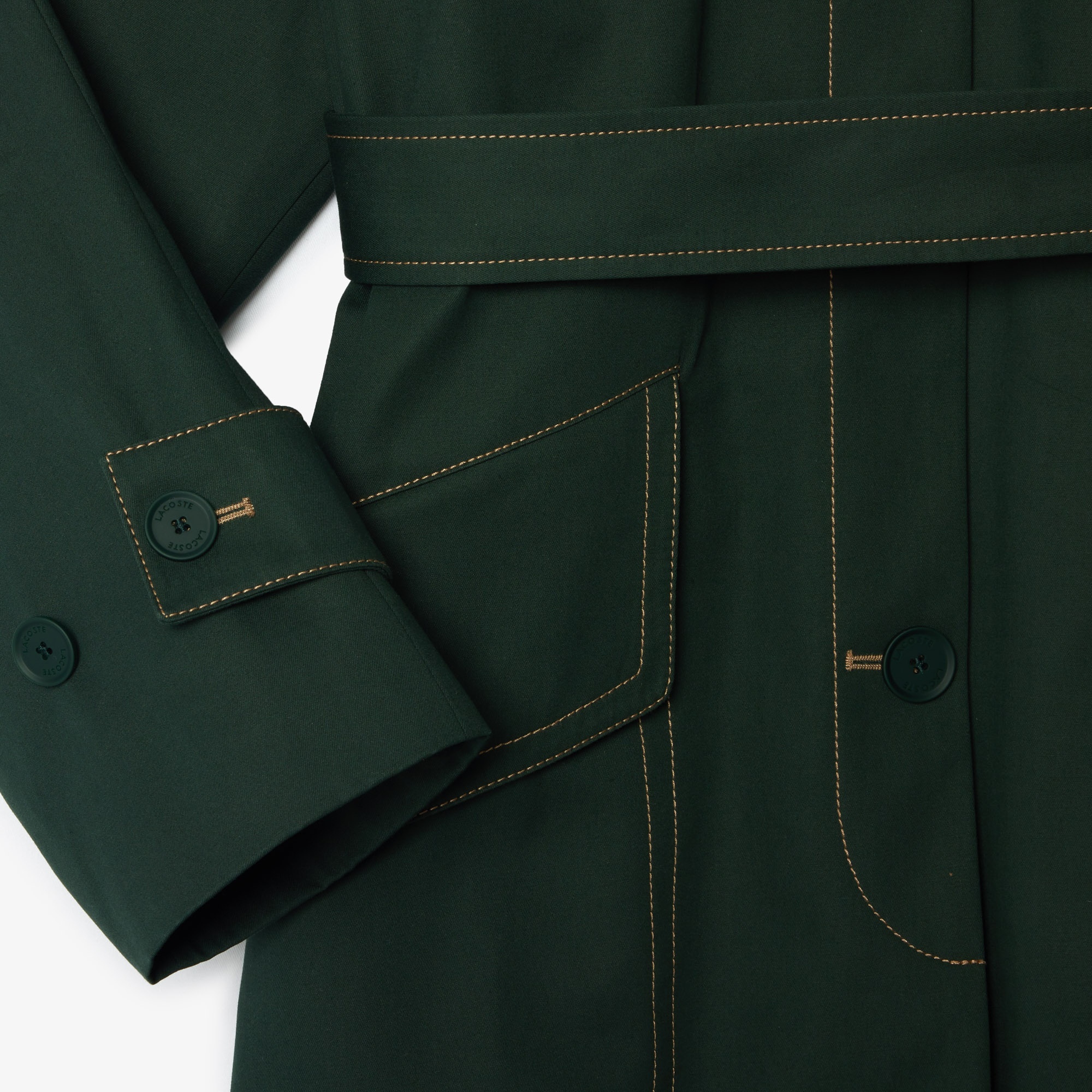 Lacoste Kadın Yeşil Trençkot BF6926-YZP | Lacoste