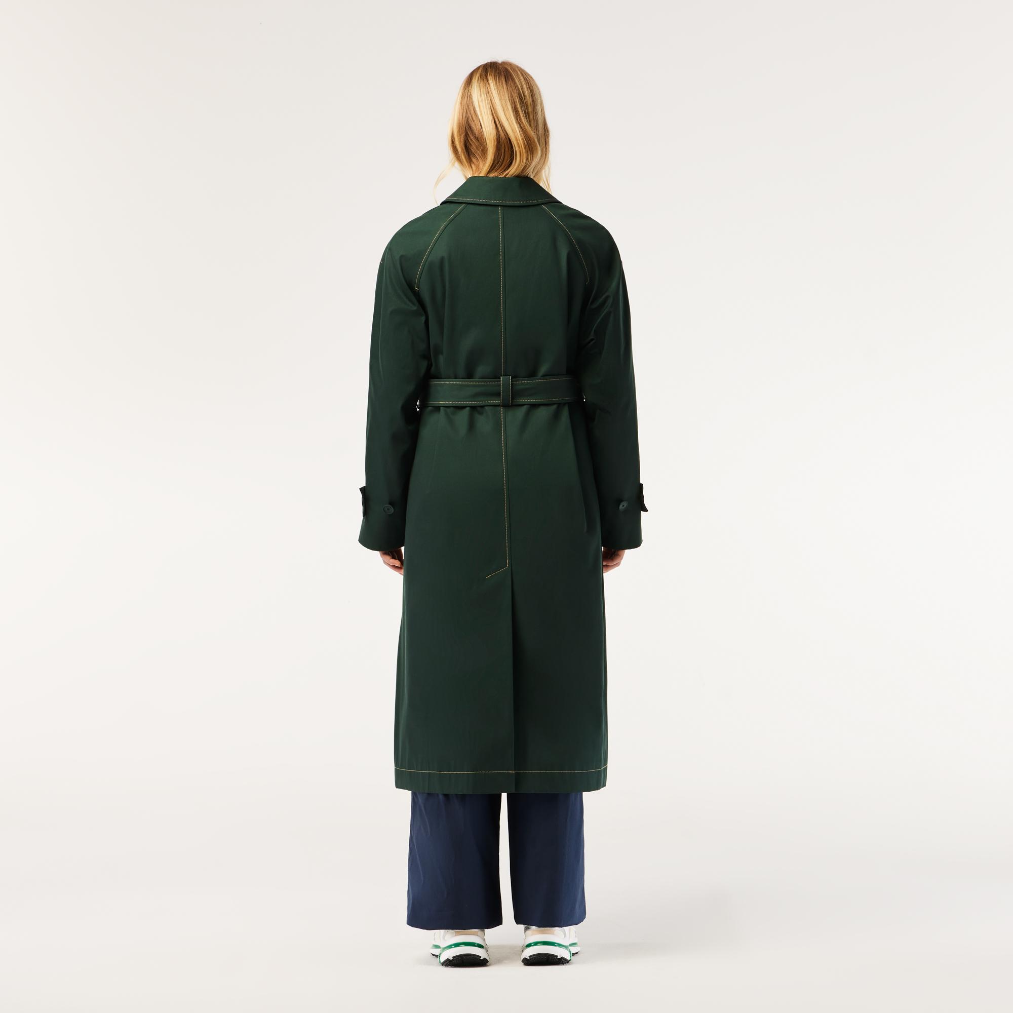 mint parison コート Lacoste Kadın Yeşil Trençkot BF6926-YZP | Lacoste