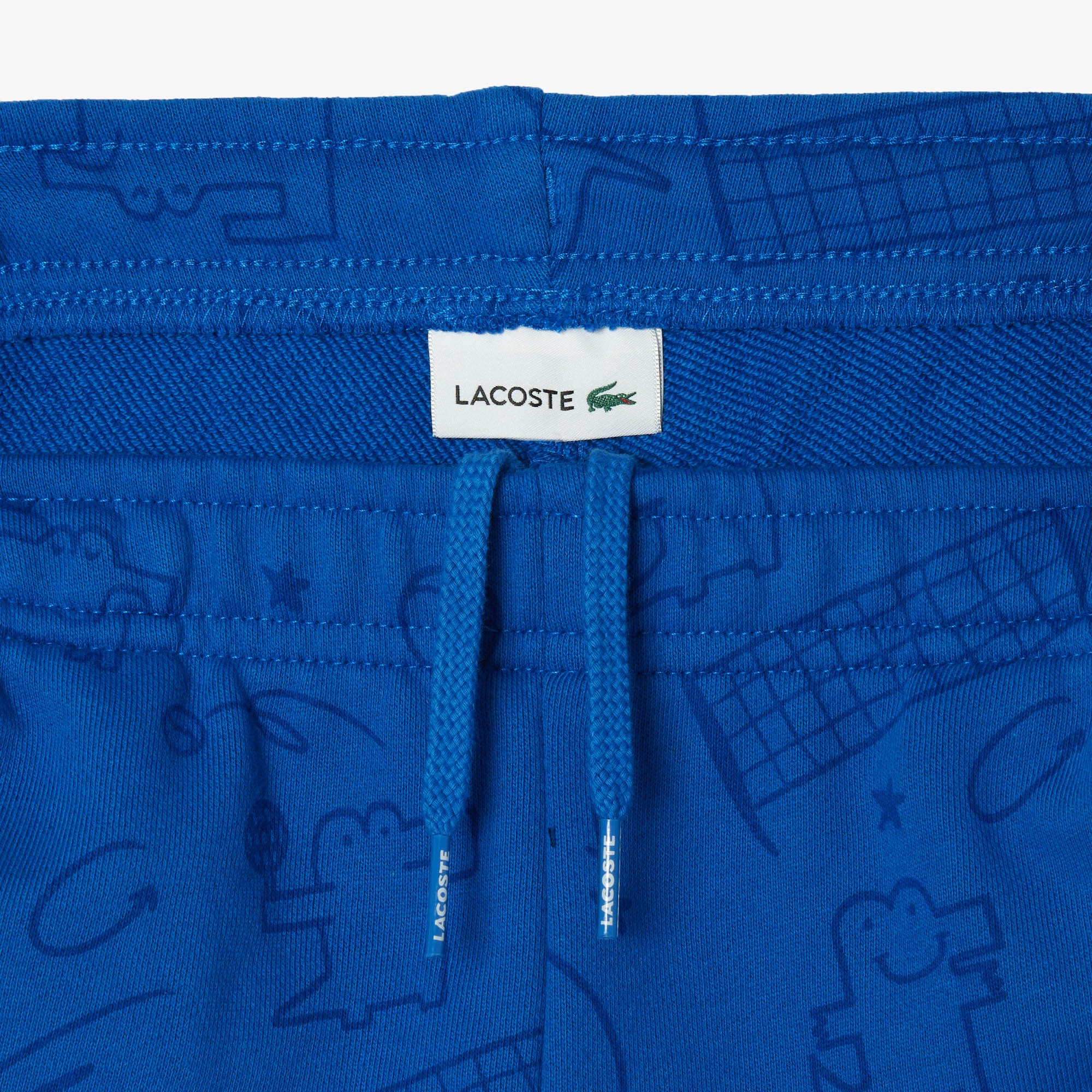 Lacoste Çocuk Baskılı Mavi Şort