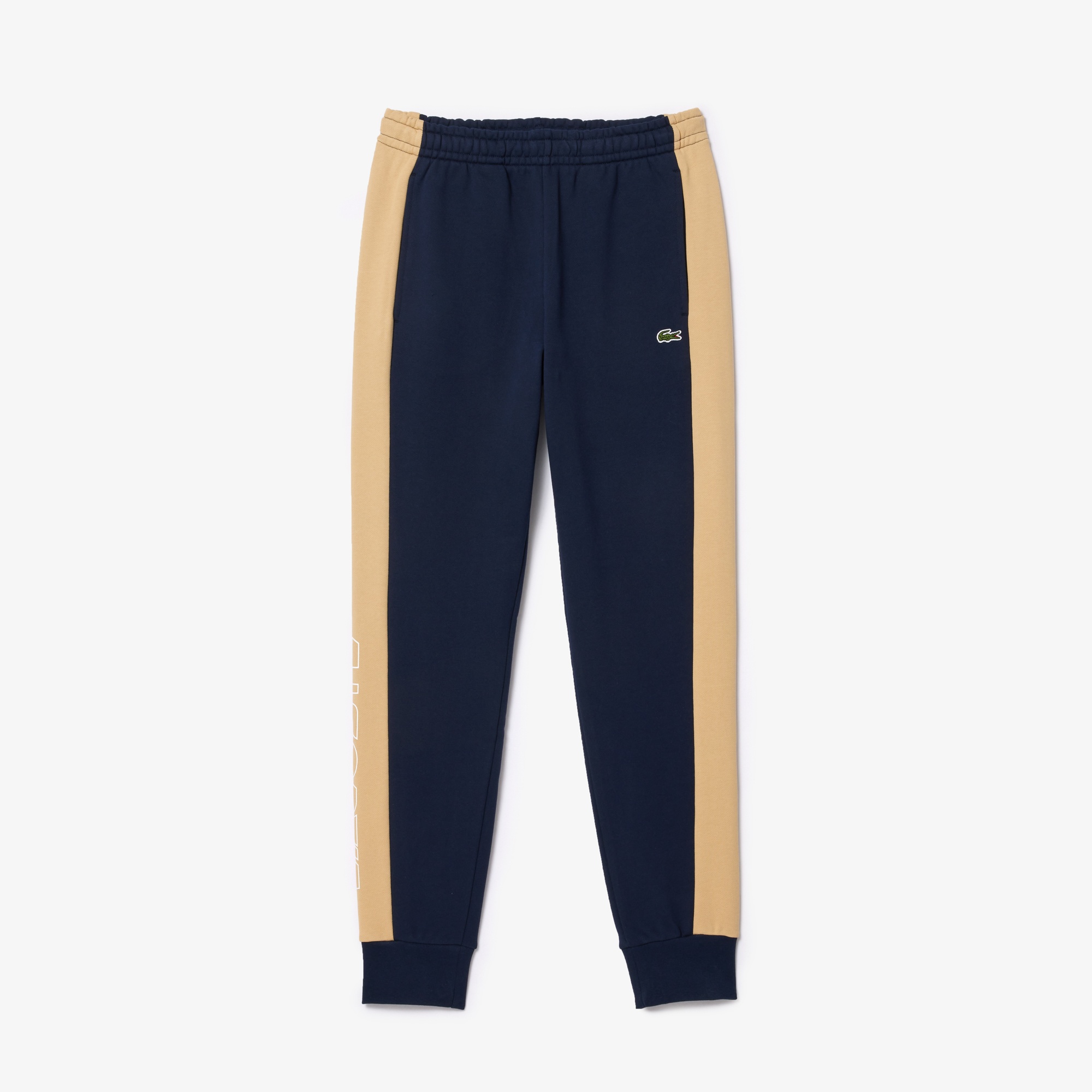 Lacoste Erkek Tapered Fit Renk Bloklu Lacivert Eşofman Altı