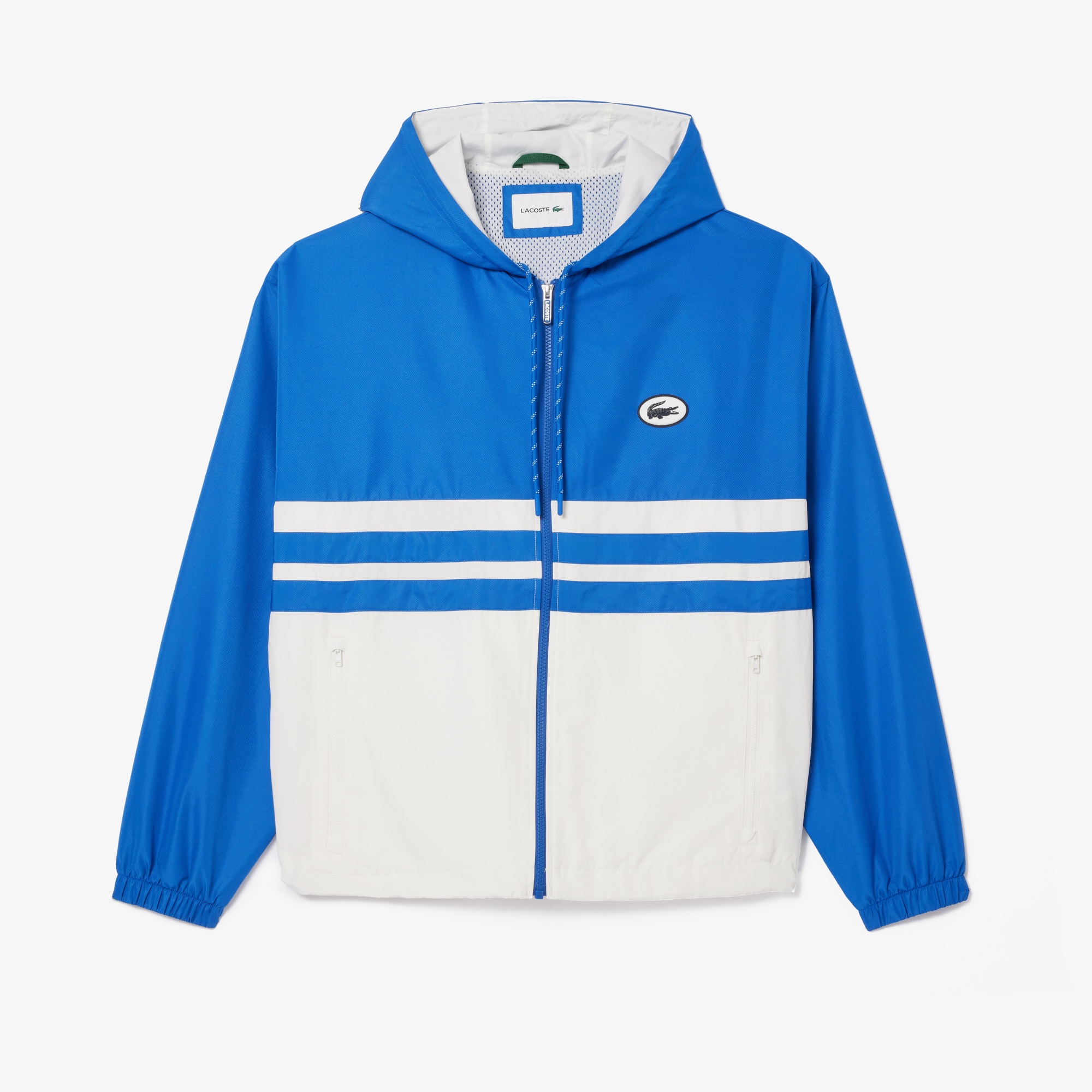 Lacoste Erkek Kapüşonlu Mavi Mont
