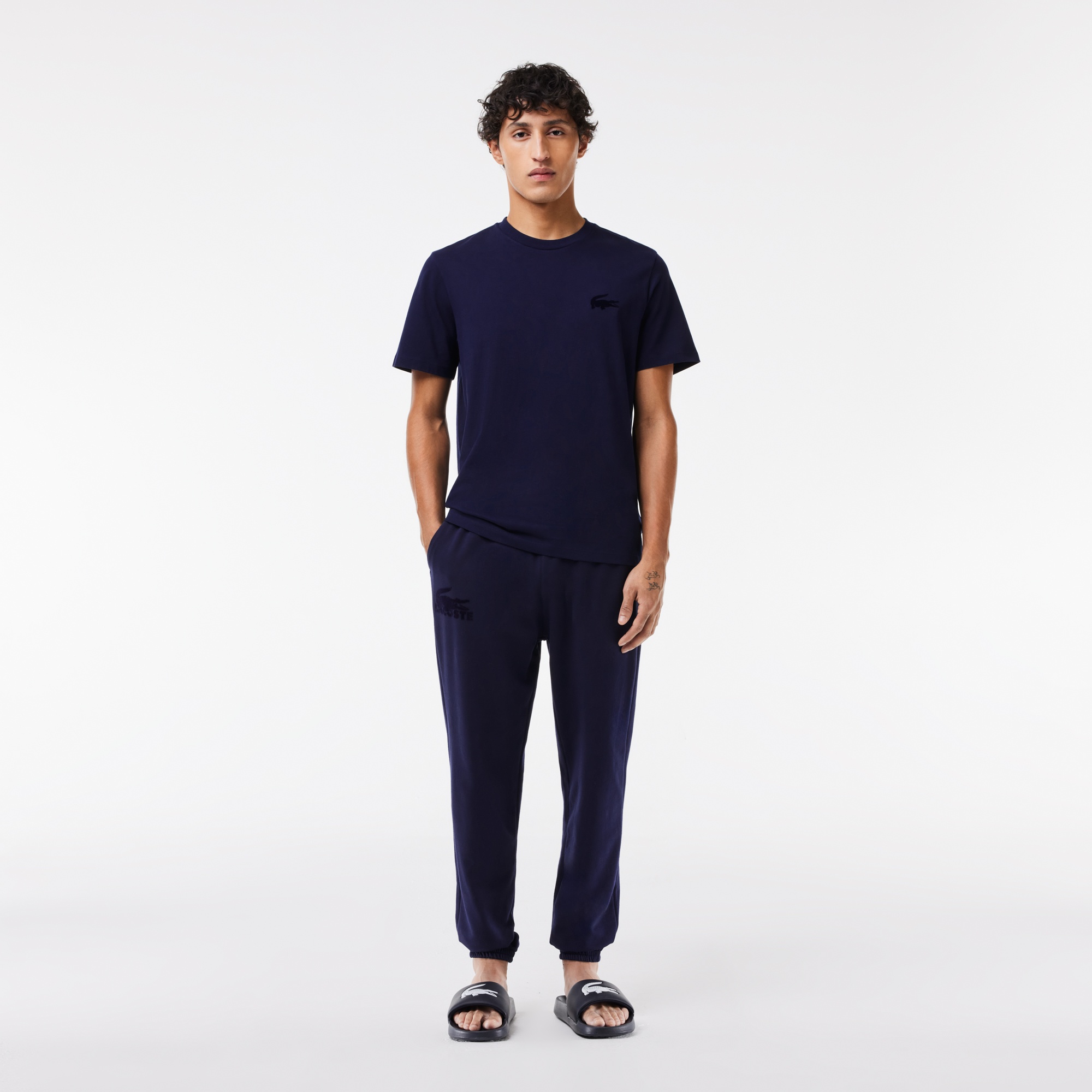 Lacoste Erkek Lacivert Pijama Altı