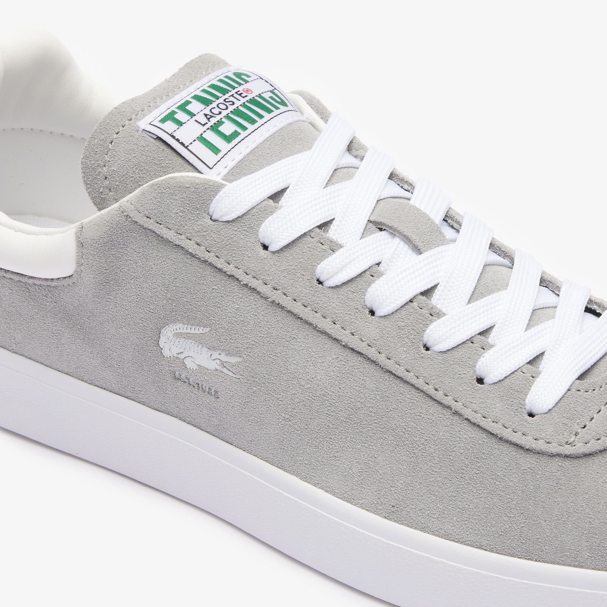 Lacoste Baseshot Erkek Gri Sneaker
