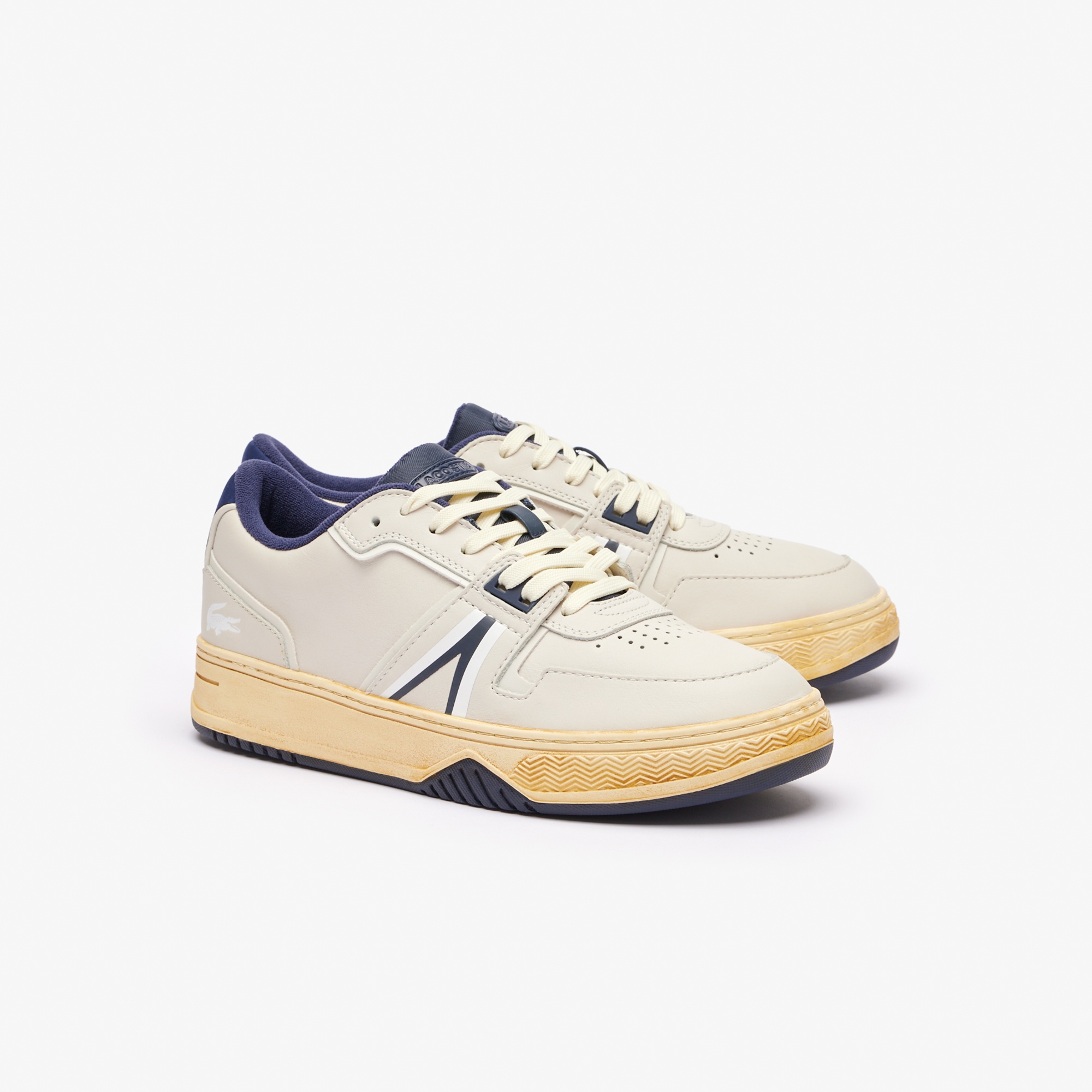 Lacoste L001 Erkek Bej Sneaker