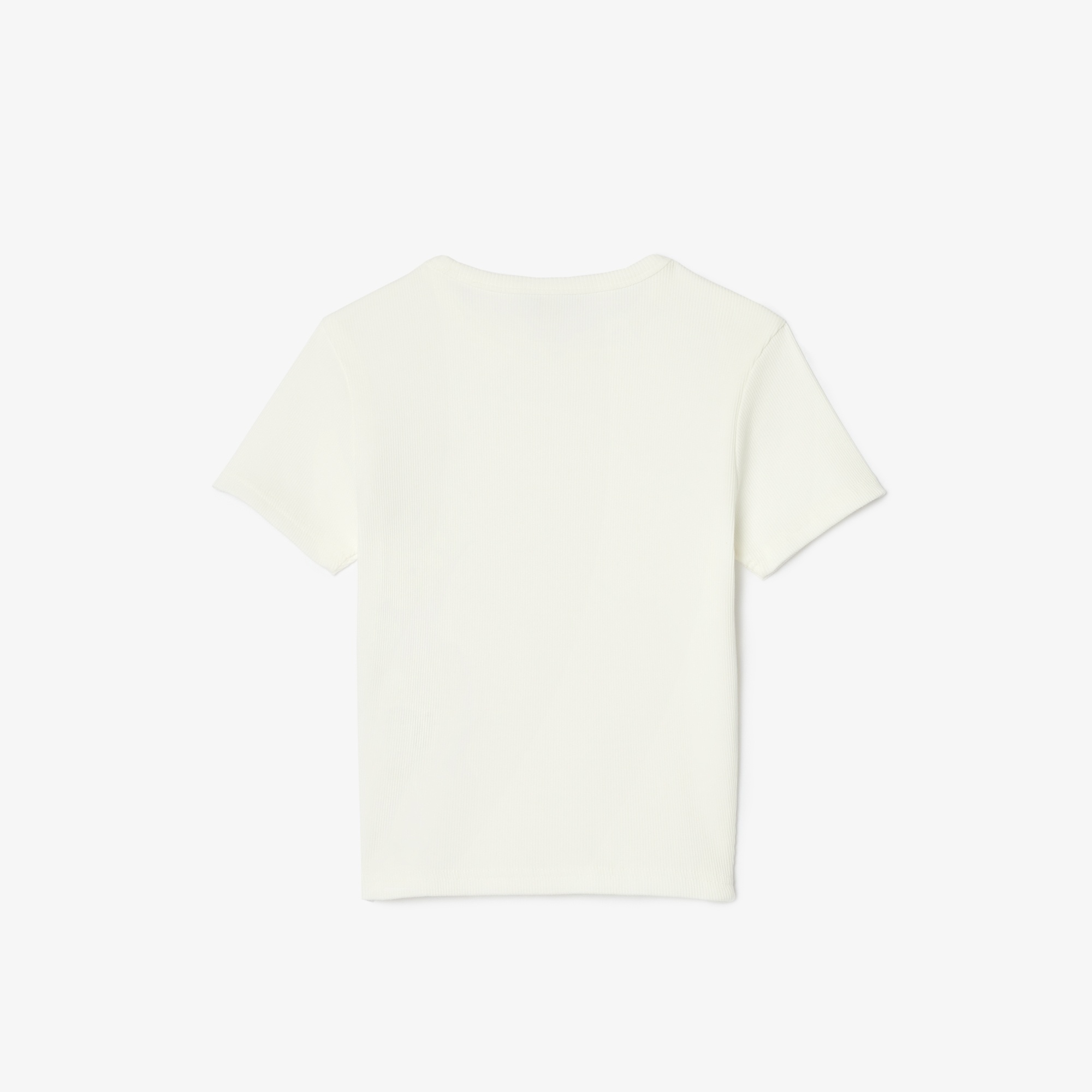 Lacoste Çocuk Bisiklet Yaka Beyaz T-Shirt