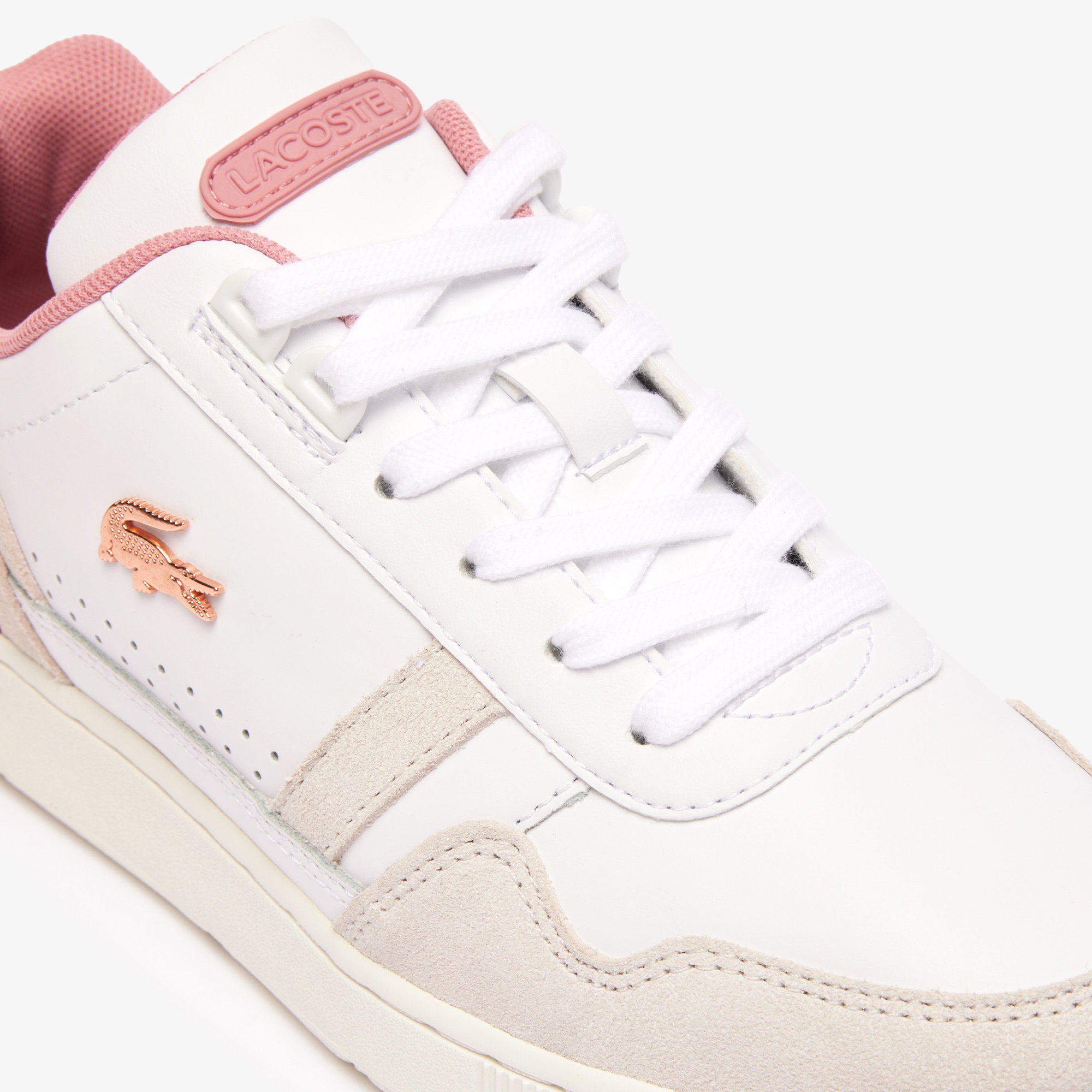 Lacoste T-Clip Kadın Beyaz Sneaker