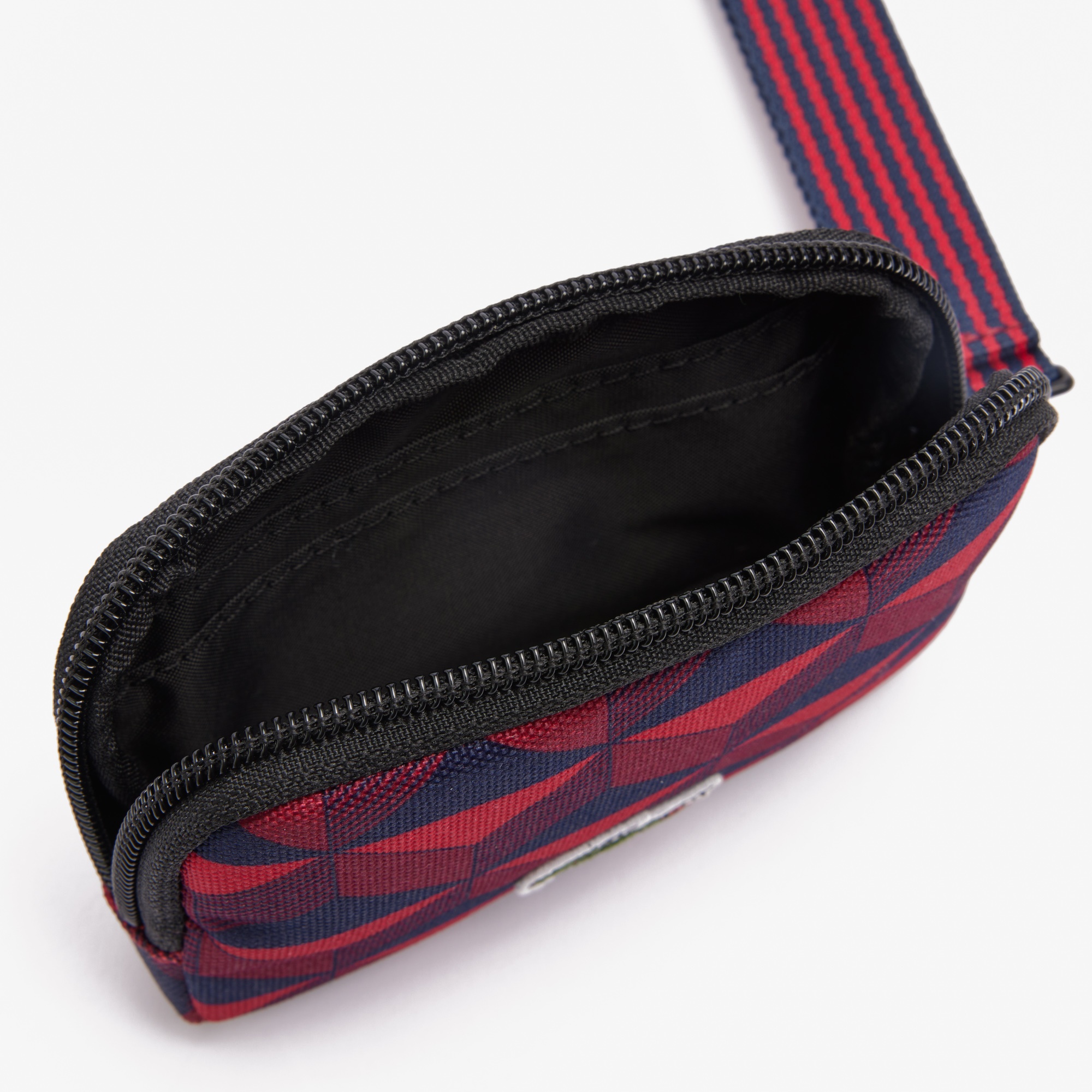 Lacoste Neocroc Erkek Desenli Kırmızı Cüzdan