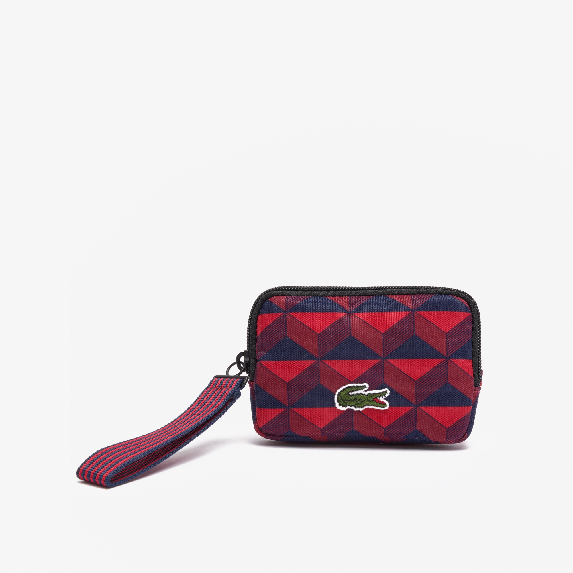 Lacoste Neocroc Erkek Desenli Kırmızı Cüzdan