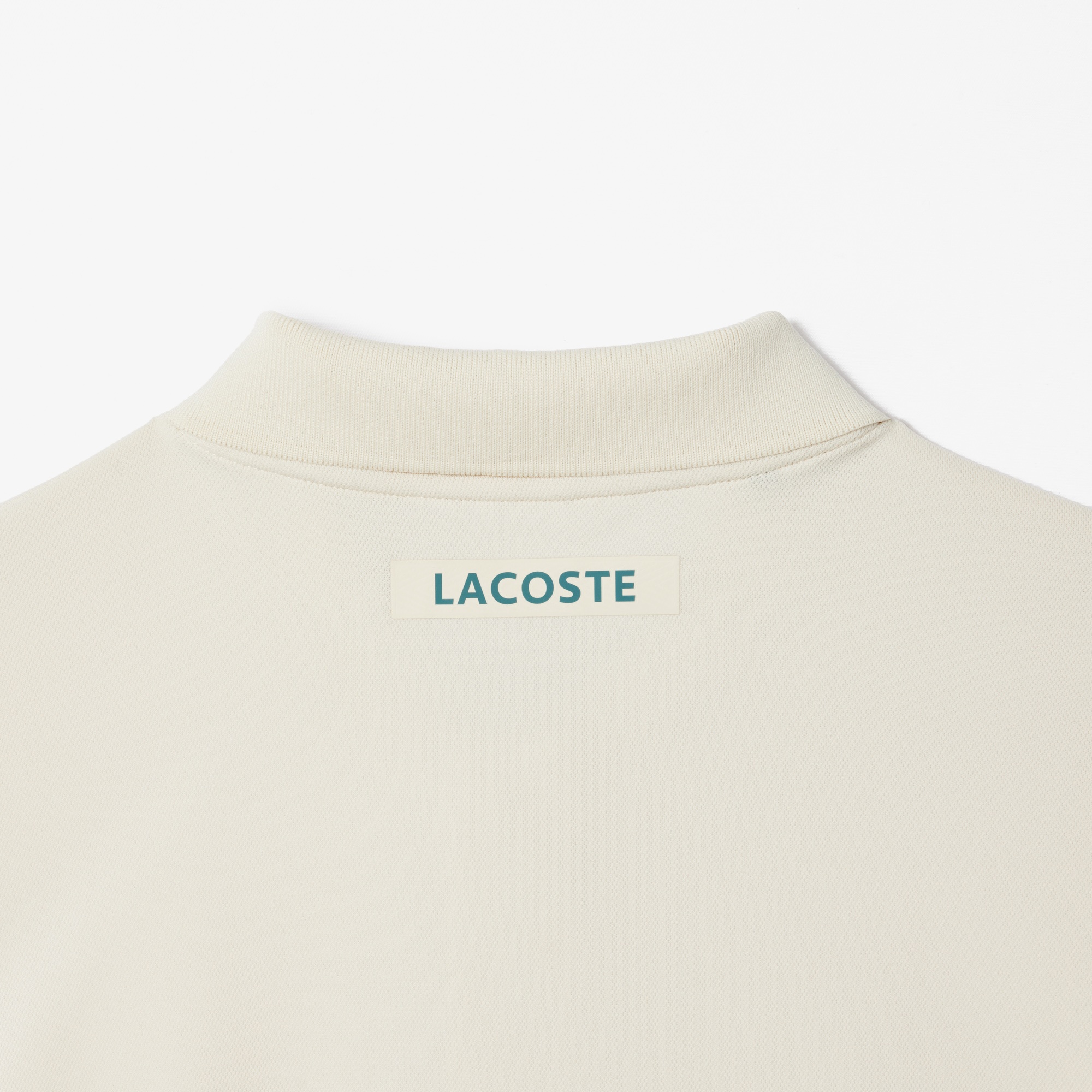 Lacoste Erkek Regular Fit Renk Bloklu Beyaz Tenis Polo