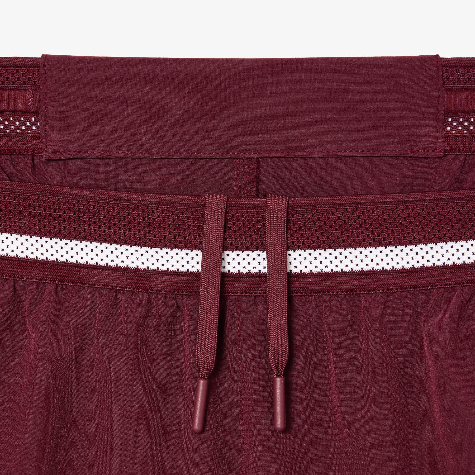 Lacoste SPORT x Novak Djokovic Erkek Regular Fit Bordo Şort