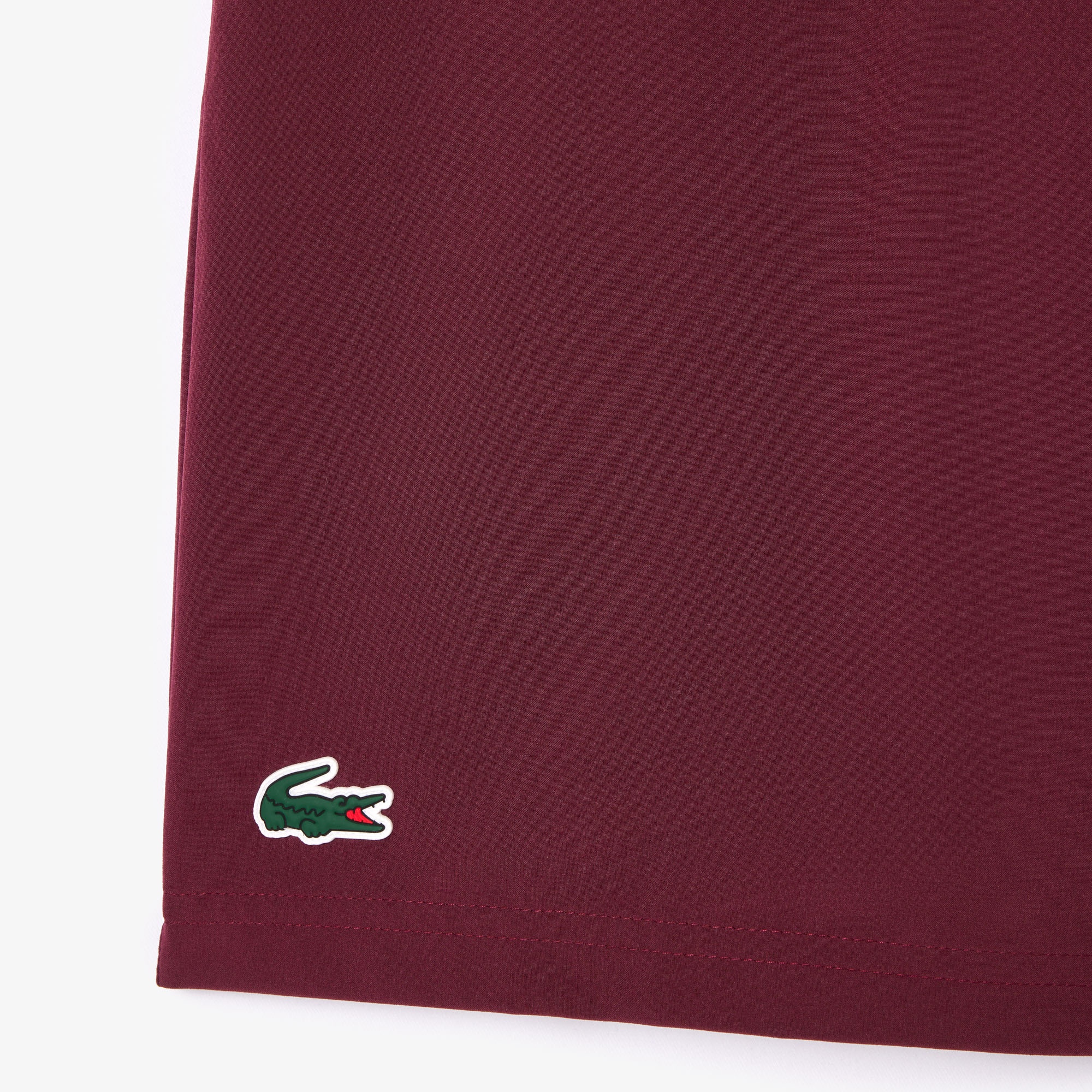 Lacoste SPORT x Novak Djokovic Erkek Regular Fit Bordo Şort