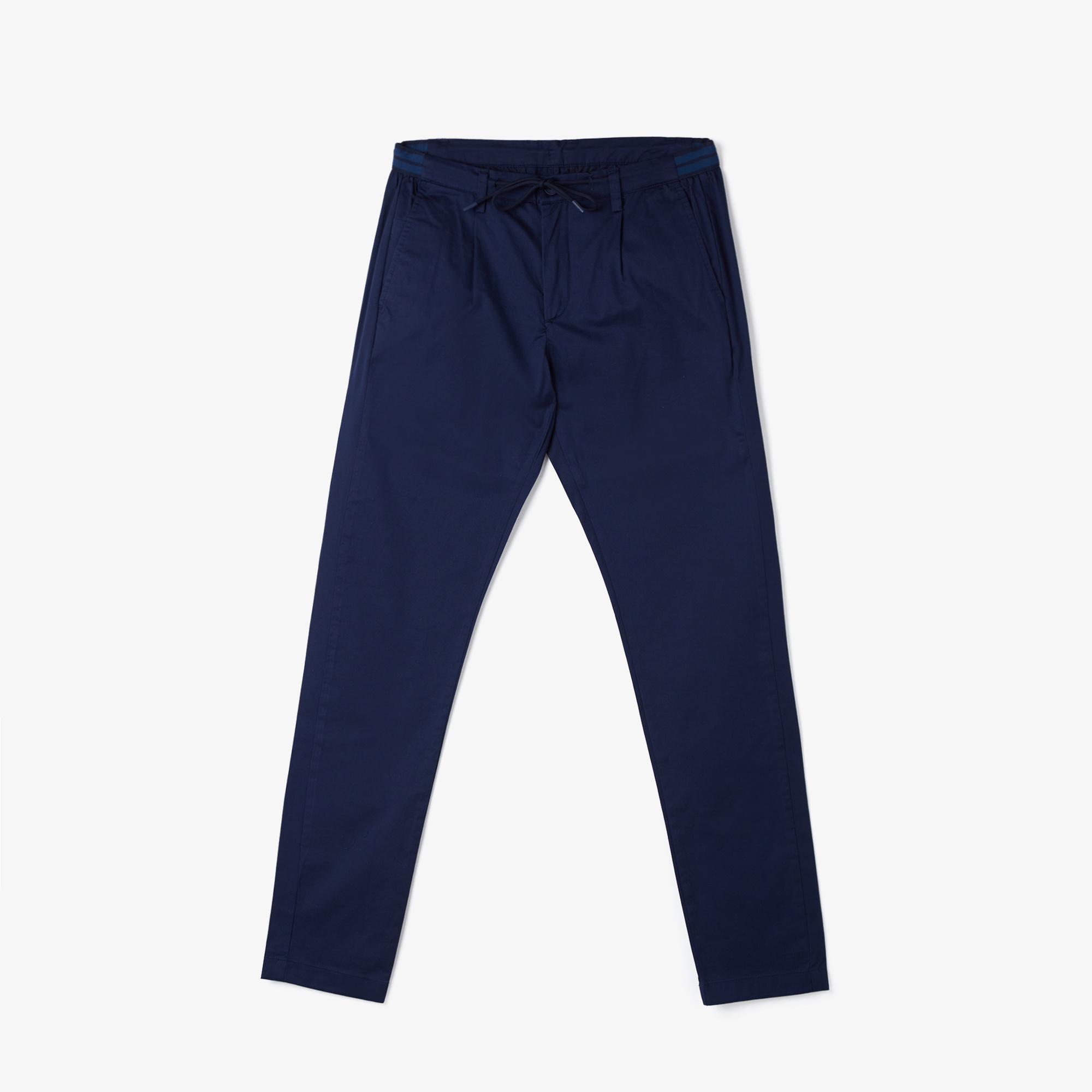 Lacoste Erkek Tapered Fit Chino Lacivert Pantolon