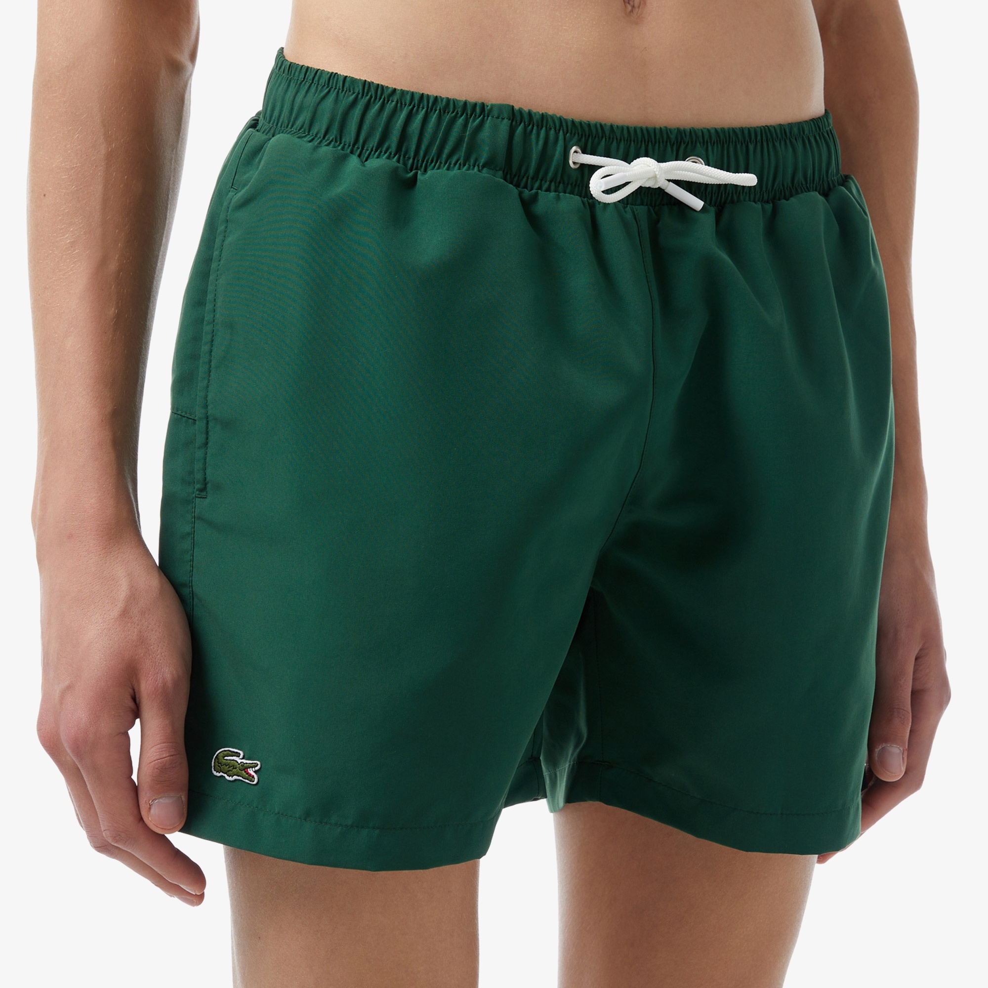 Lacoste Erkek Baskılı Yeşil Mayo Şort