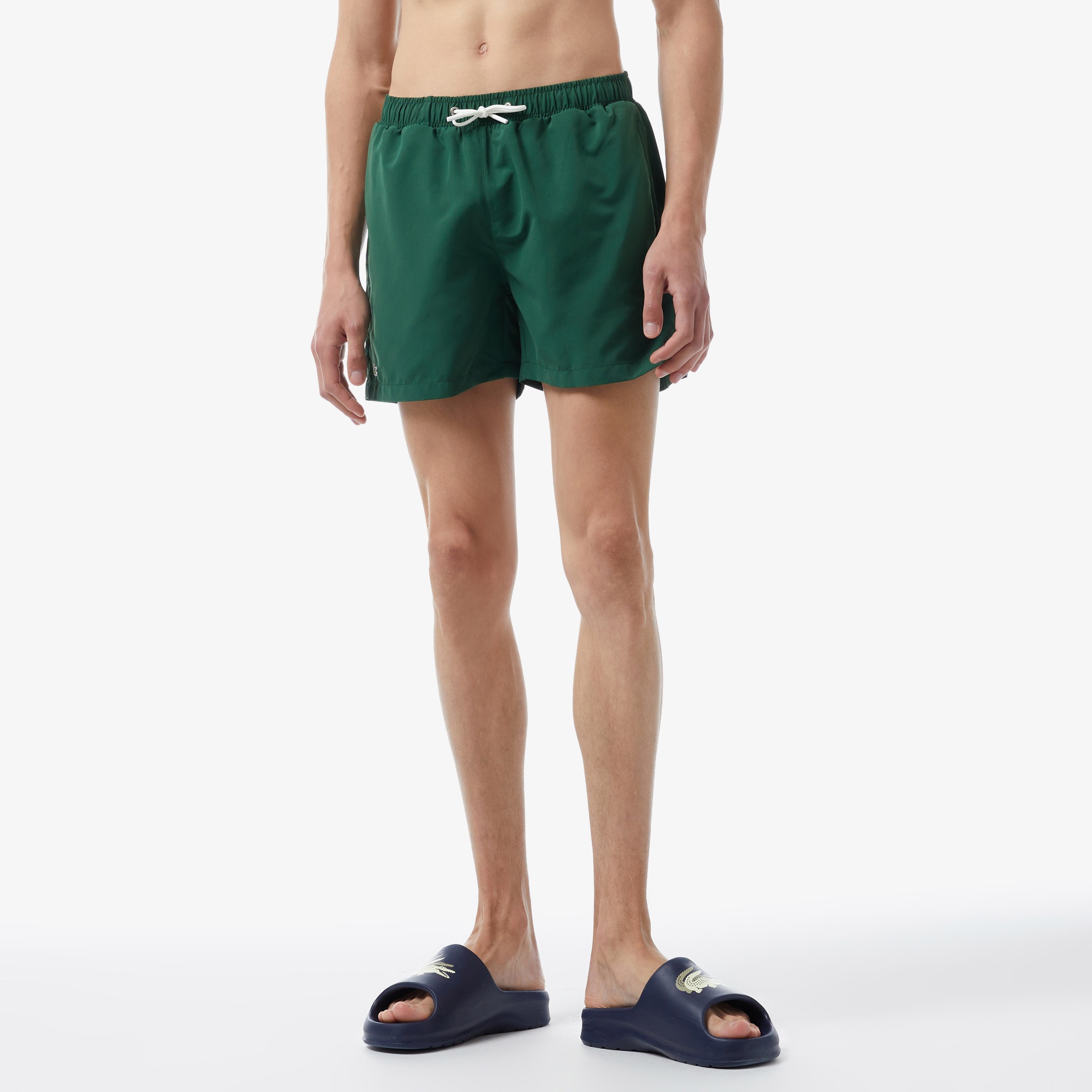 Lacoste Erkek Baskılı Yeşil Mayo Şort