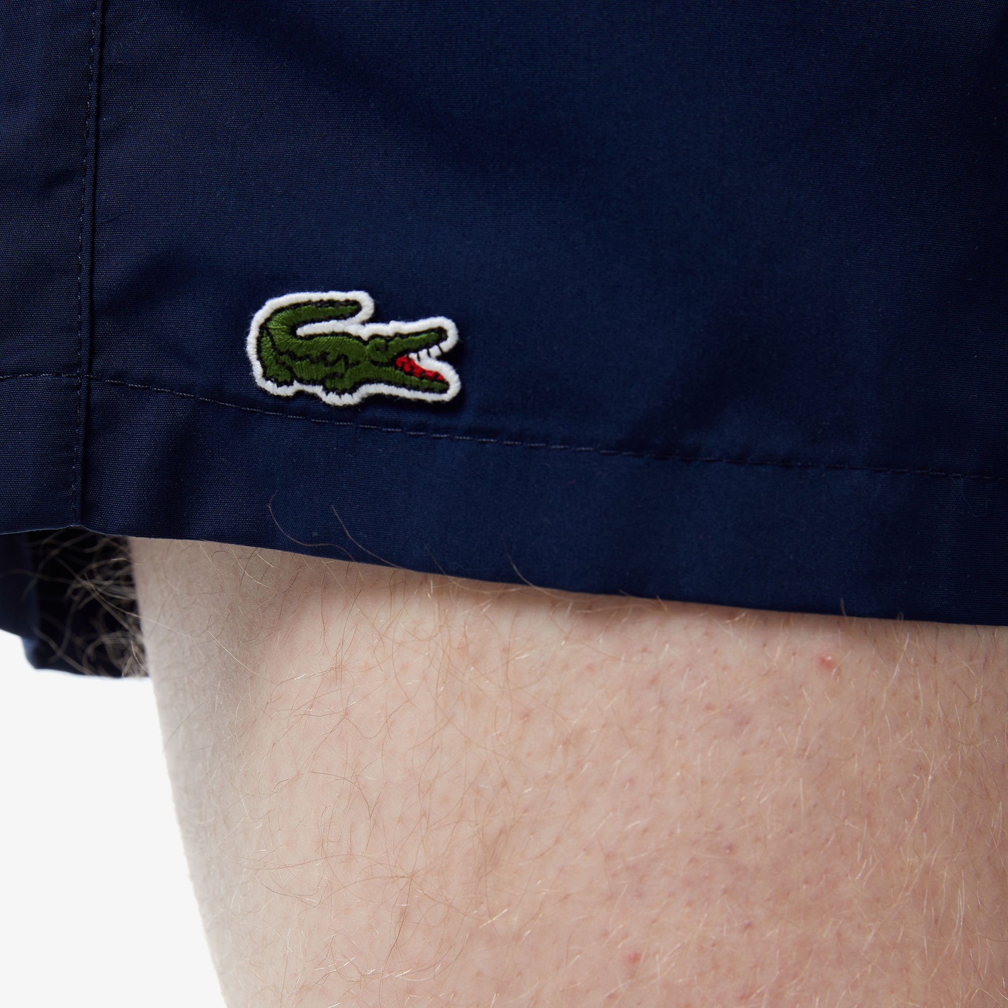 Lacoste Erkek Baskılı Lacivert Mayo Şort