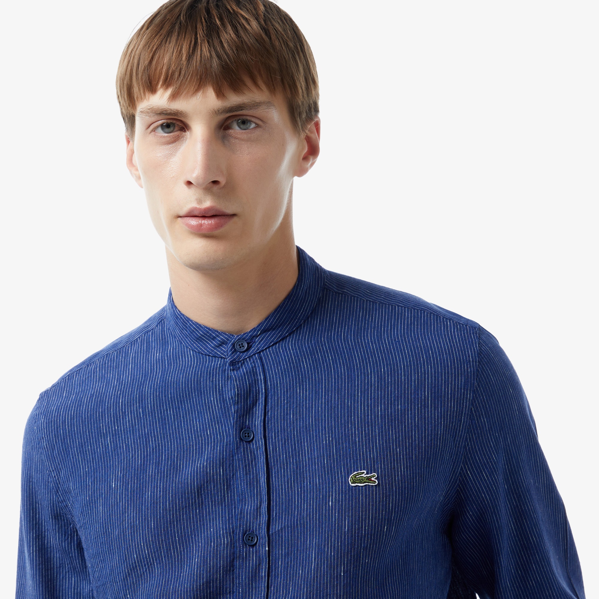 Lacoste Erkek Regular Fit Lacivert Gömlek